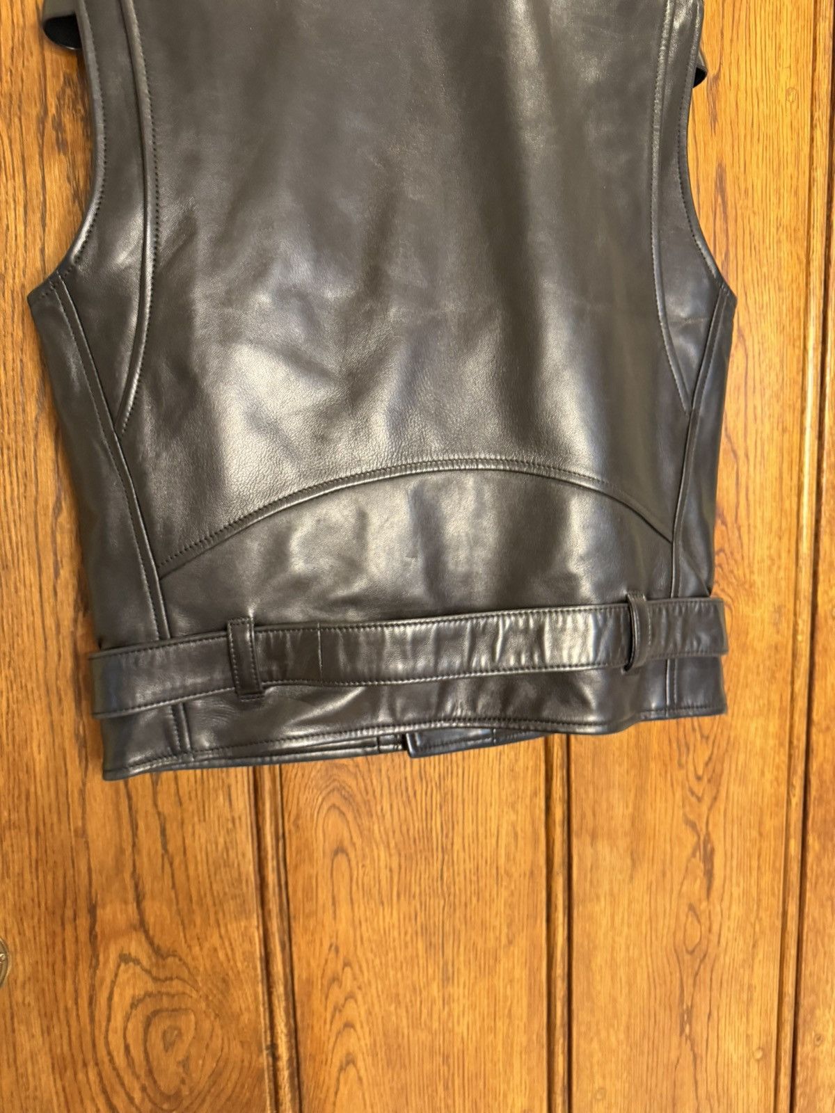 Saint Laurent Paris SS13 Saint Laurent sleeveless biker vest leather jacket L01 Size US S / EU 44-46 / 1 - 14 Thumbnail