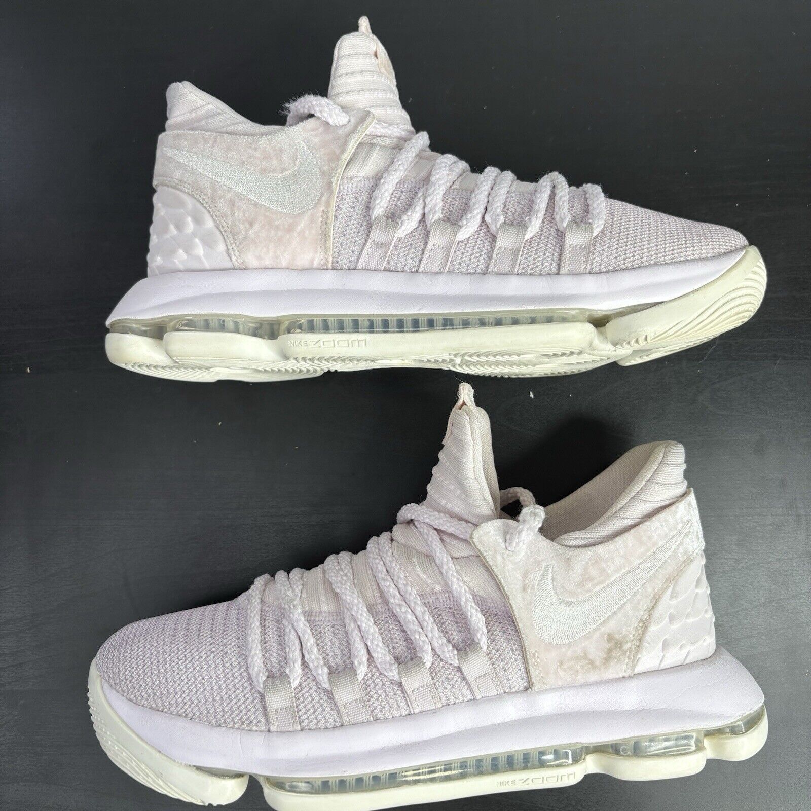 Nike Size 6.5Y/8W - Nike KD 10 Aunt Pearl Size US 8 / IT 38 - 3 Thumbnail