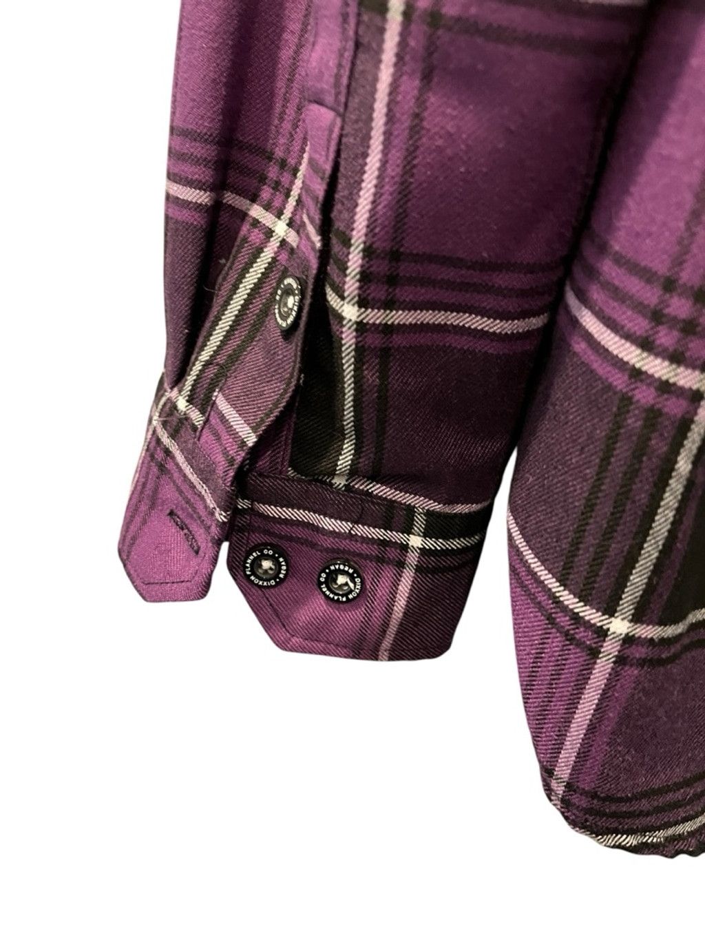 Dixxon Dixxon Flannel Regan Purple Plaid Exorcist Horror Shirt M Size US L / EU 52-54 / 3 - 8 Thumbnail
