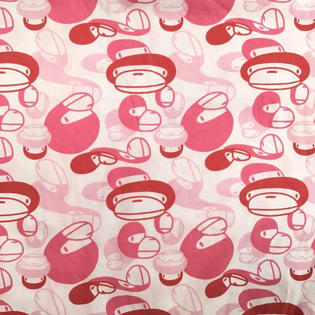 Bape × Nigo BAPE Short sleeve shirt Milo Camo Pink a bathing ape NIGO Size US S / EU 44-46 / 1 - 2 Thumbnail