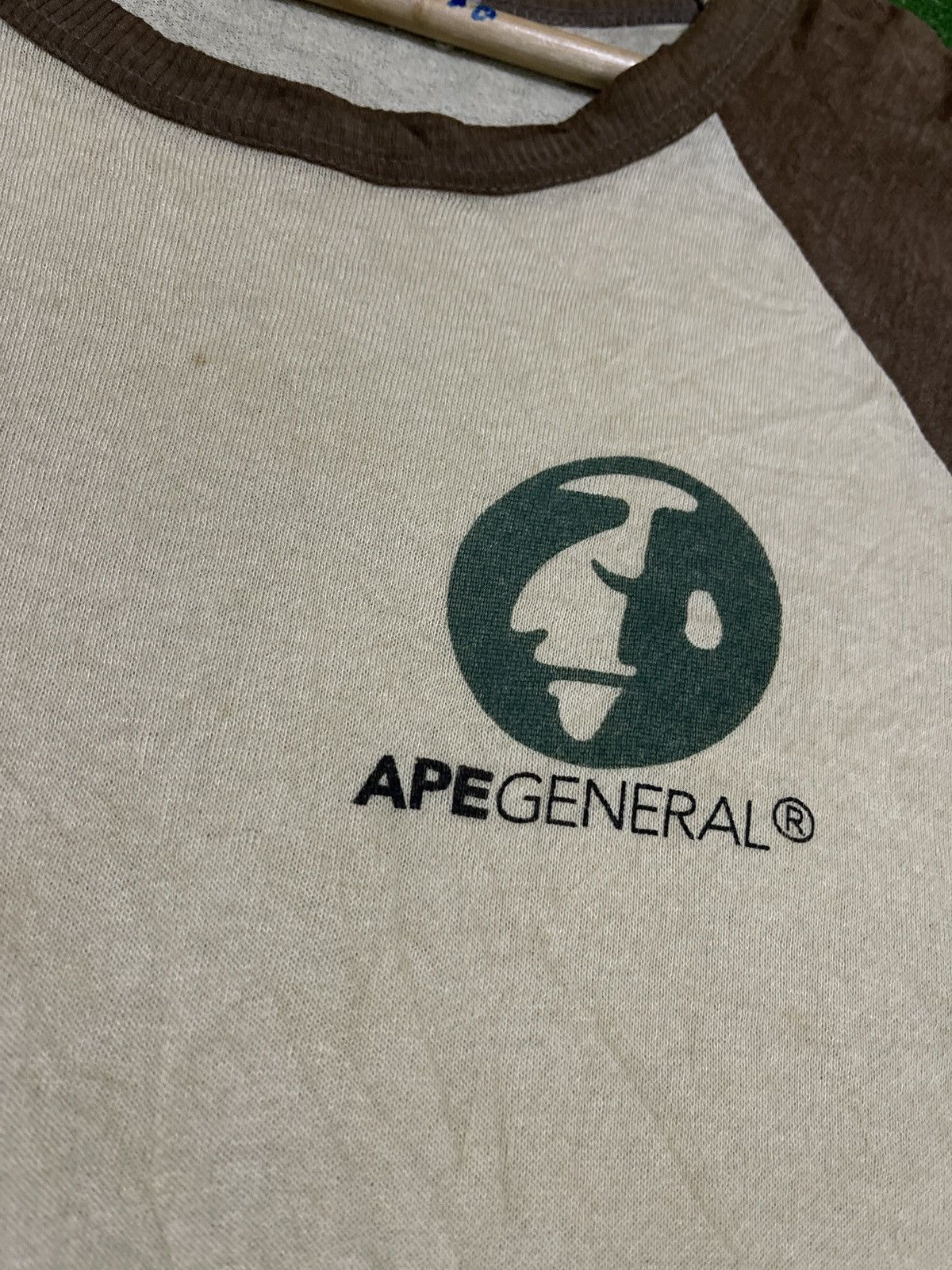 Bape 🇯🇵VINTAGE BAPE GENERAL RAGLAN VERY RARE Size US M / EU 48-50 / 2 - 8 Thumbnail