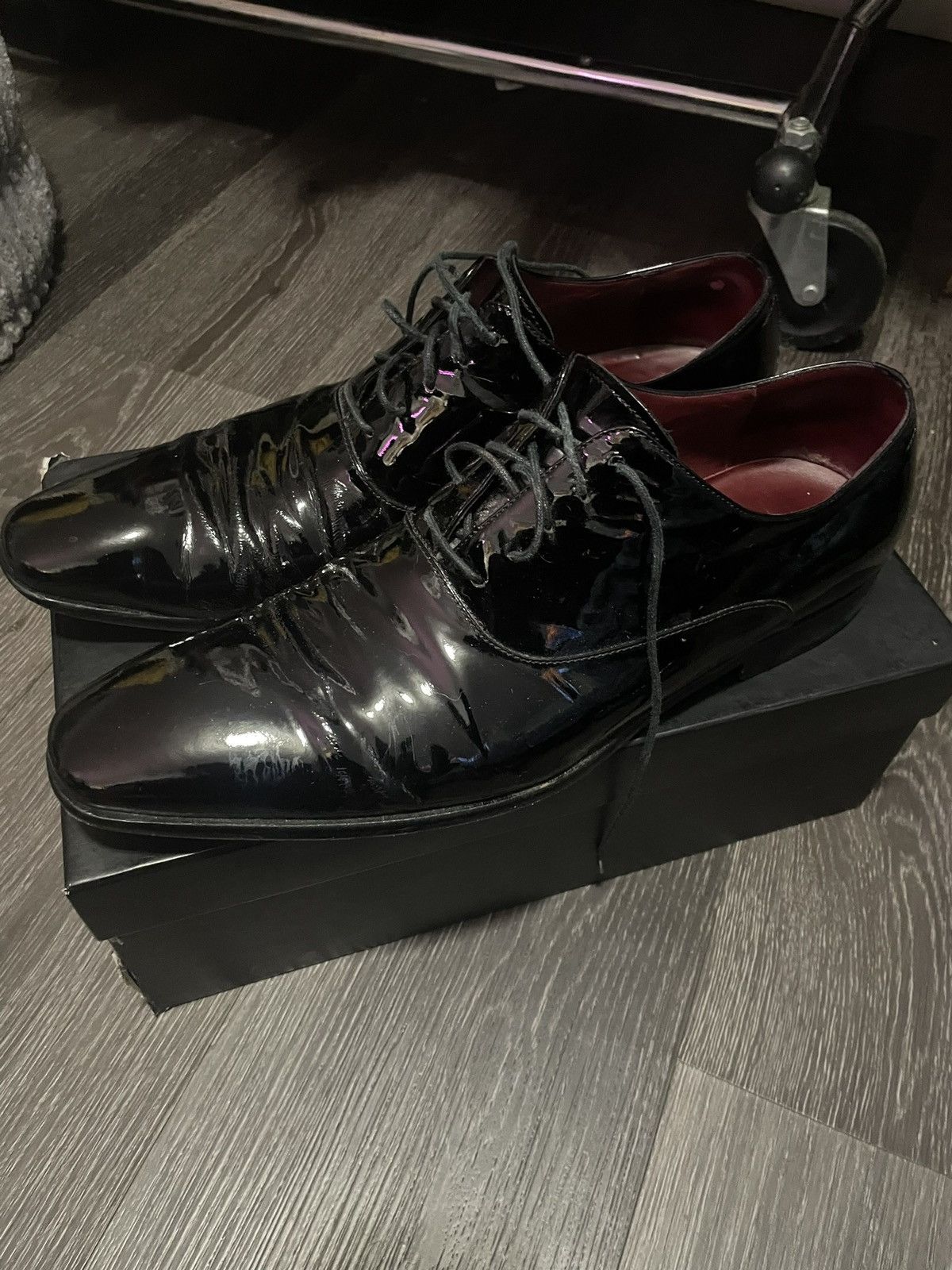 Hugo Boss Hugo Boss patent leather shoes Size US 12 / EU 45 - 3 Thumbnail