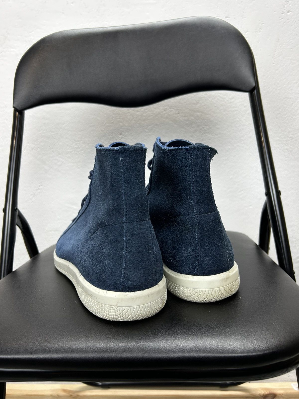 Prada Prada Hi Top Suede sneakers Size US 10.5 / EU 43-44 - 5 Thumbnail