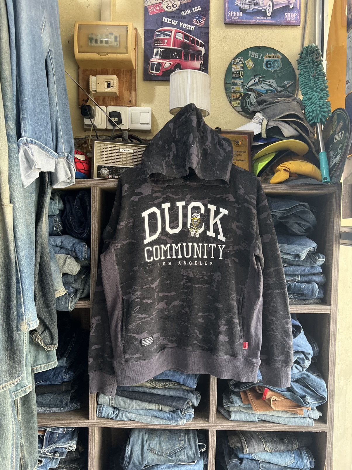 Japanese Brand 🔥B One Soul Duck Community Camo Hoodie Size US L / EU 52-54 / 3 - 1 Thumbnail