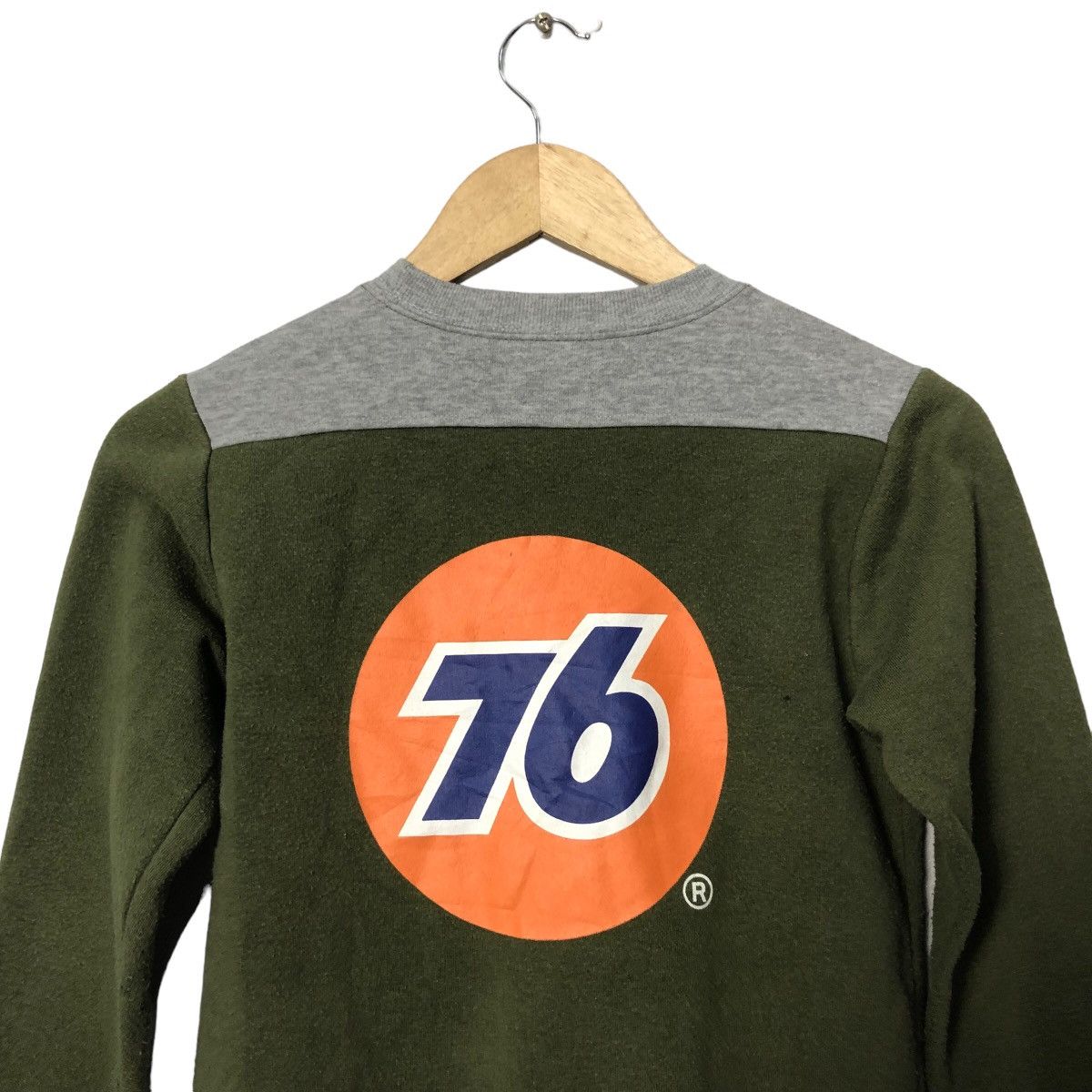 Union LA Vintage Union 76 Kid Crewneck Big Logo Sweatshirt Size US XS / EU 42 / 0 - 8 Thumbnail