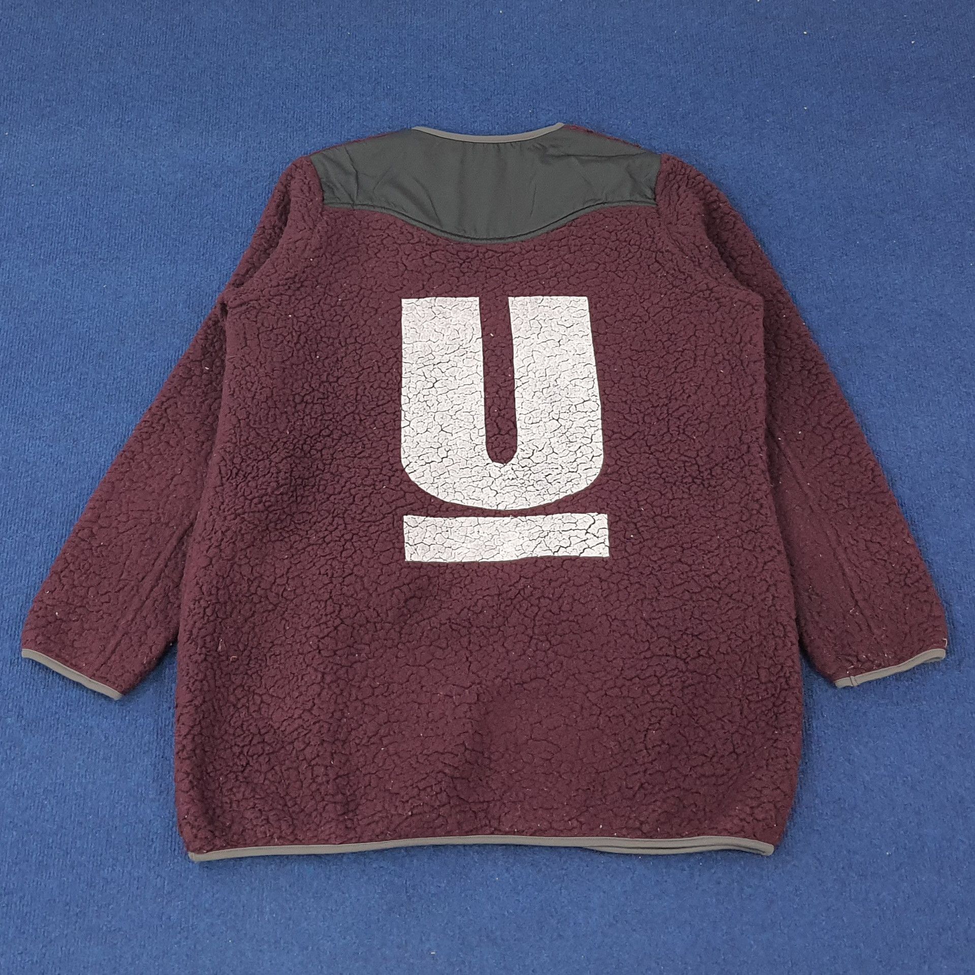 Japanese Brand × Vintage Vintage UU Uniqlo Undercover Custom Logo Fleece Jacket Size US L / EU 52-54 / 3 - 1 Thumbnail