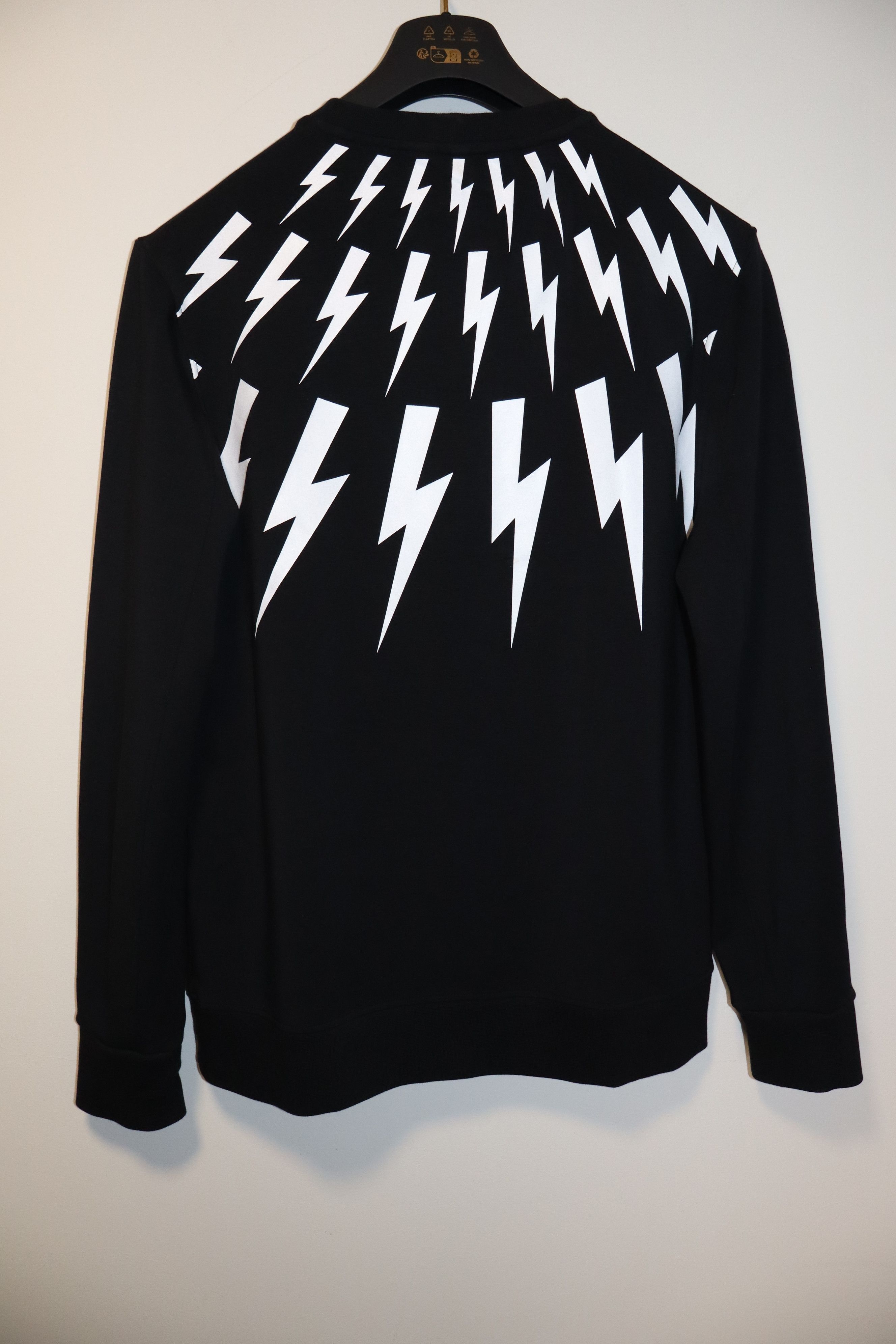 Neil Barrett Lightning bolt print sweatshirt Size US M / EU 48-50 / 2 - 7 Thumbnail