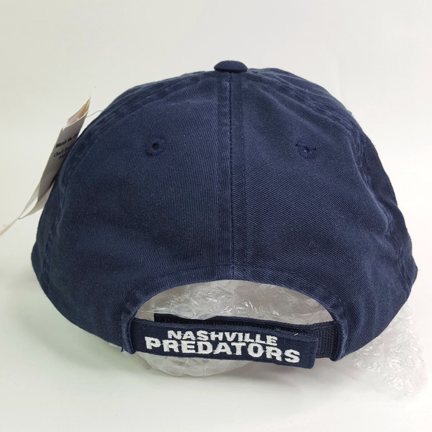 American Needle VINTAGE Nashville Predators Ice Hockey NHL Adjustable Hat Baseball Cap Preds Size ONE SIZE - 6 Thumbnail
