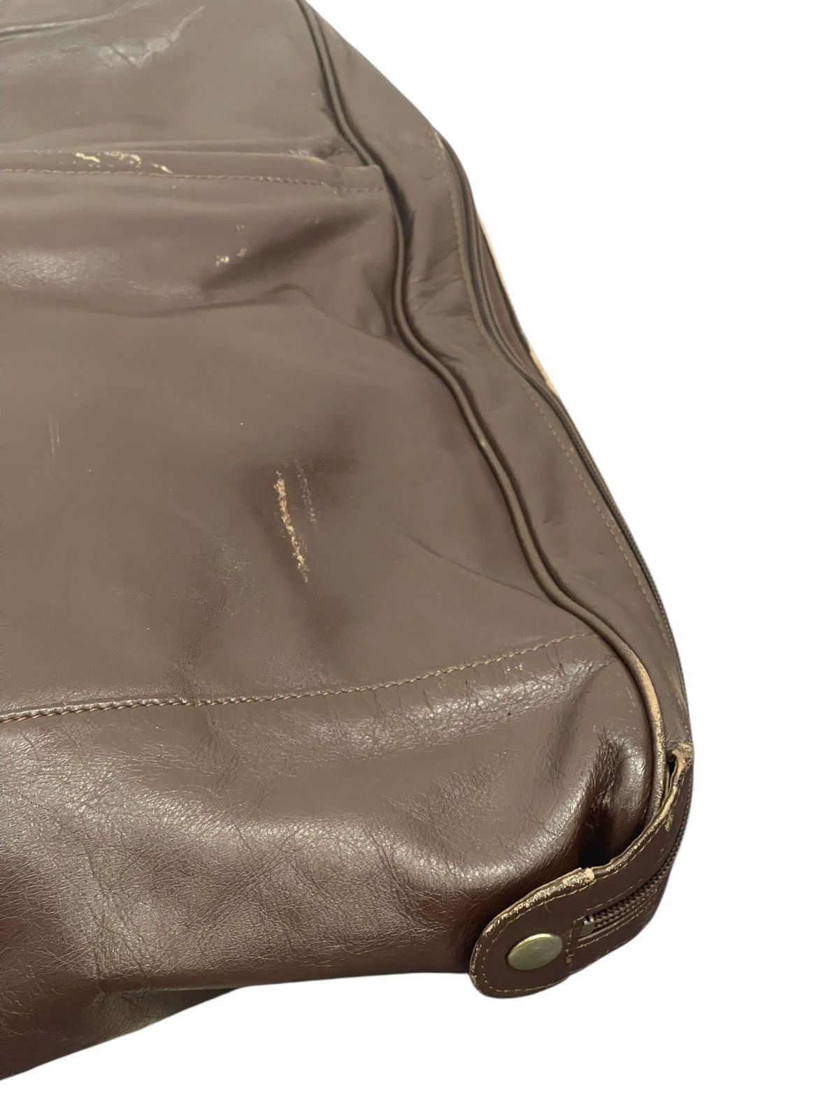 Porter Full Leather Vtg 90s Porter Japan Travel Bag 2🟩1 Size ONE SIZE - 13 Thumbnail