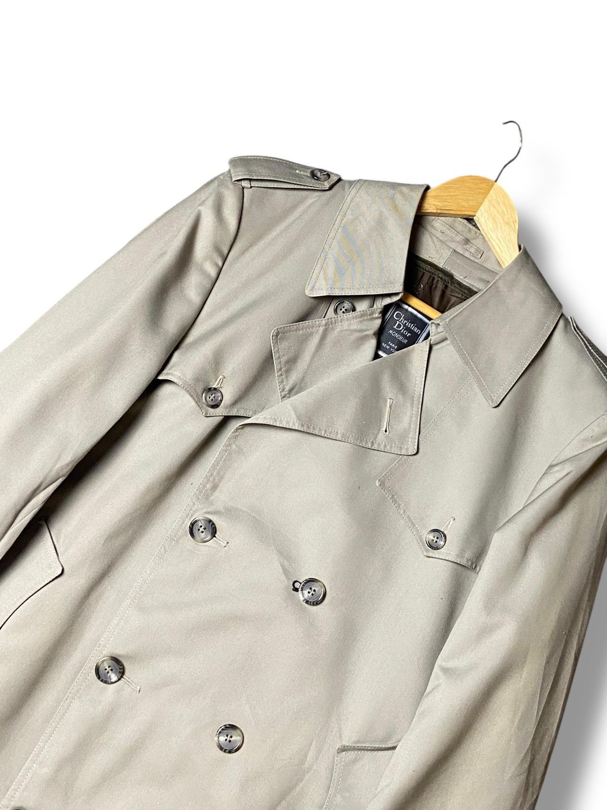 Christian Dior Monsieur × Designer × Vintage Christian Dior Monsieur Double Breasted Long Coat (121) Size US S / EU 44-46 / 1 - 10 Thumbnail
