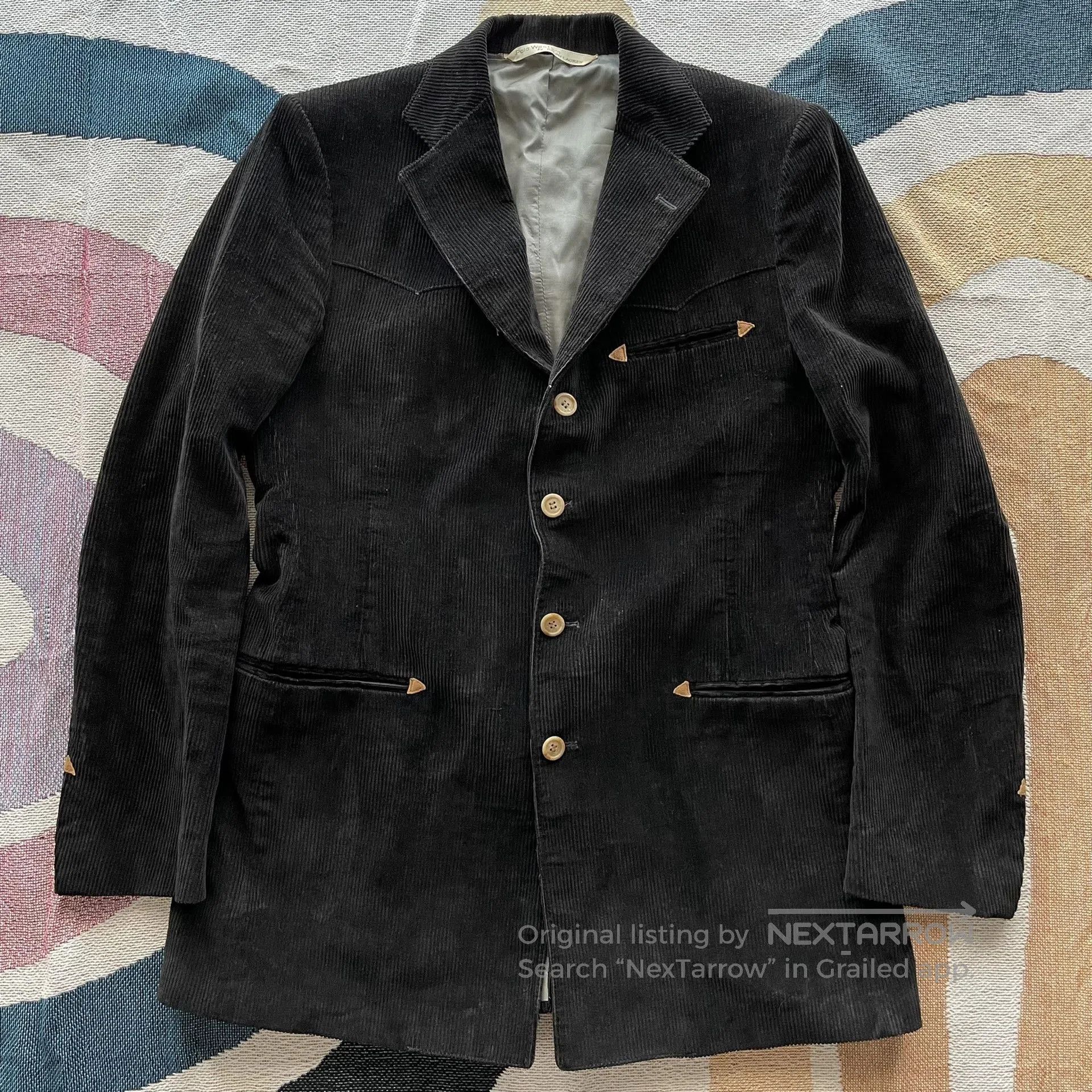 Polo Ralph Lauren Polo Western Corduroy Blazer. Size US XXS / EU 40 - 1 Thumbnail