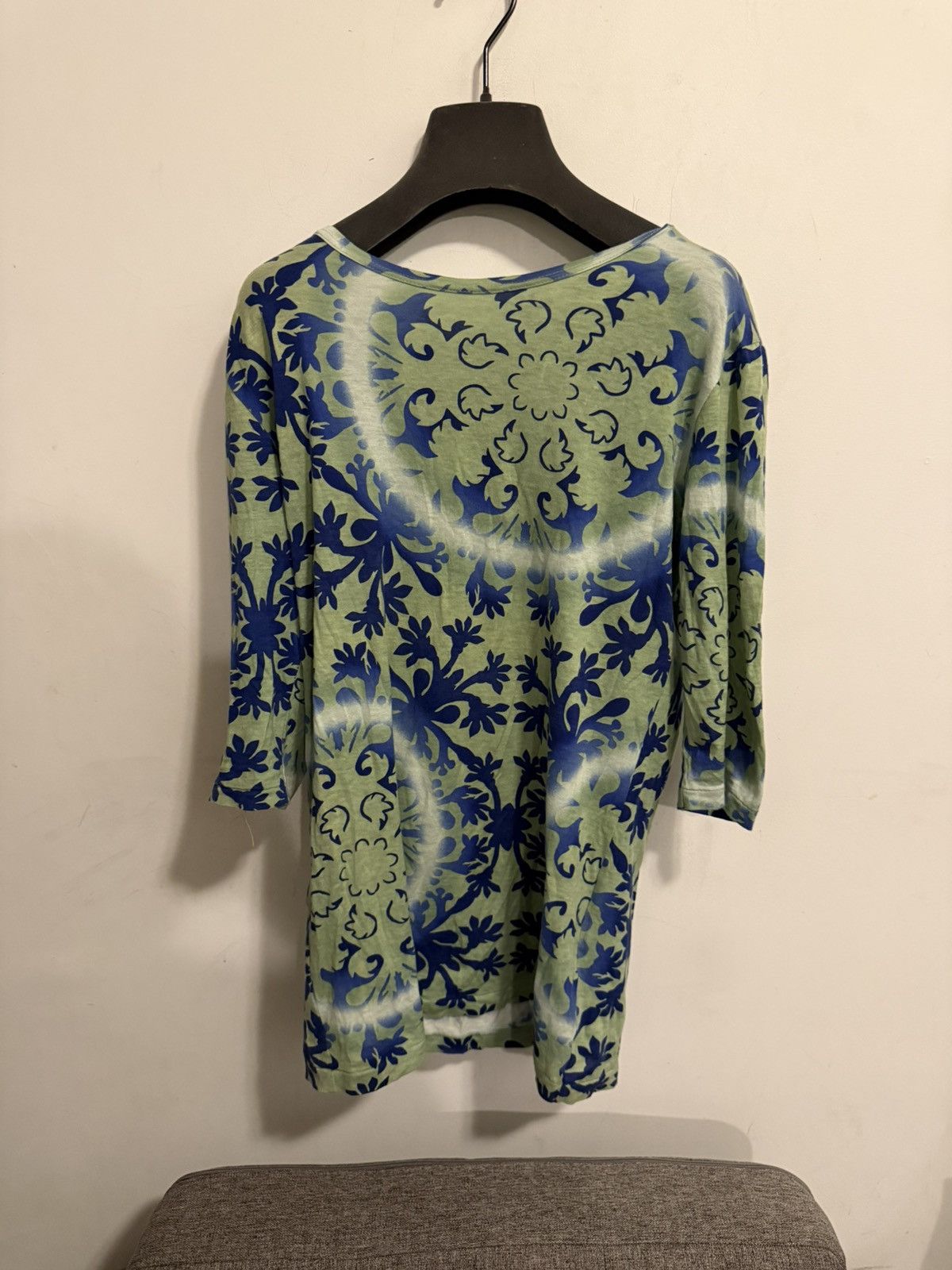 Yohji Yamamoto Yohji yamamoto AW94 tie dye 3/4 sleeve shirt Size US S / EU 44-46 / 1 - 1 Thumbnail