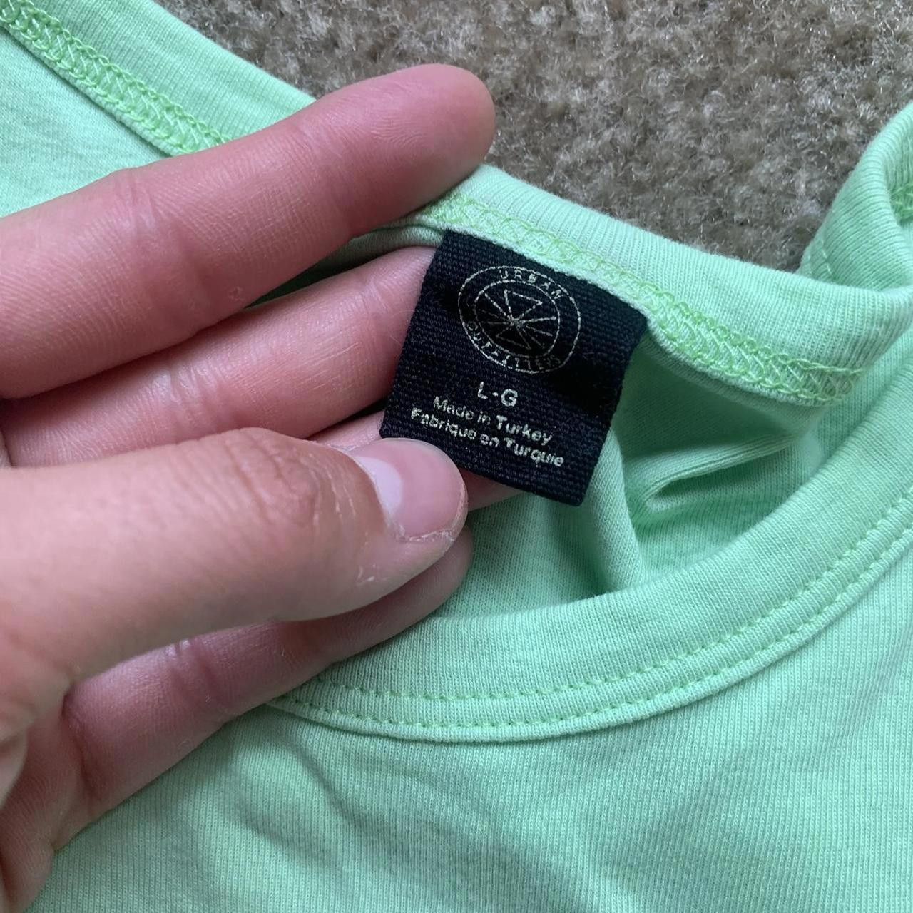 Urban Outfitters Urban Outfitters Mint Green Crop Size S / US 4 / IT 40 - 3 Thumbnail