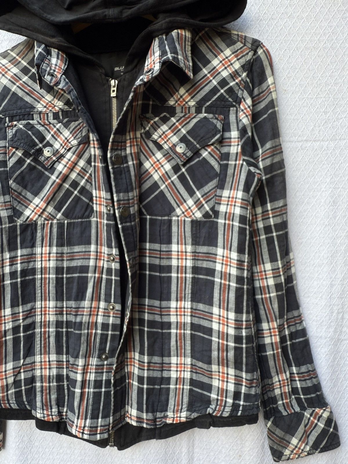 Hysteric Glamour Blumisty seduction double layers hoodie button shirt Size US S / EU 44-46 / 1 - 5 Thumbnail