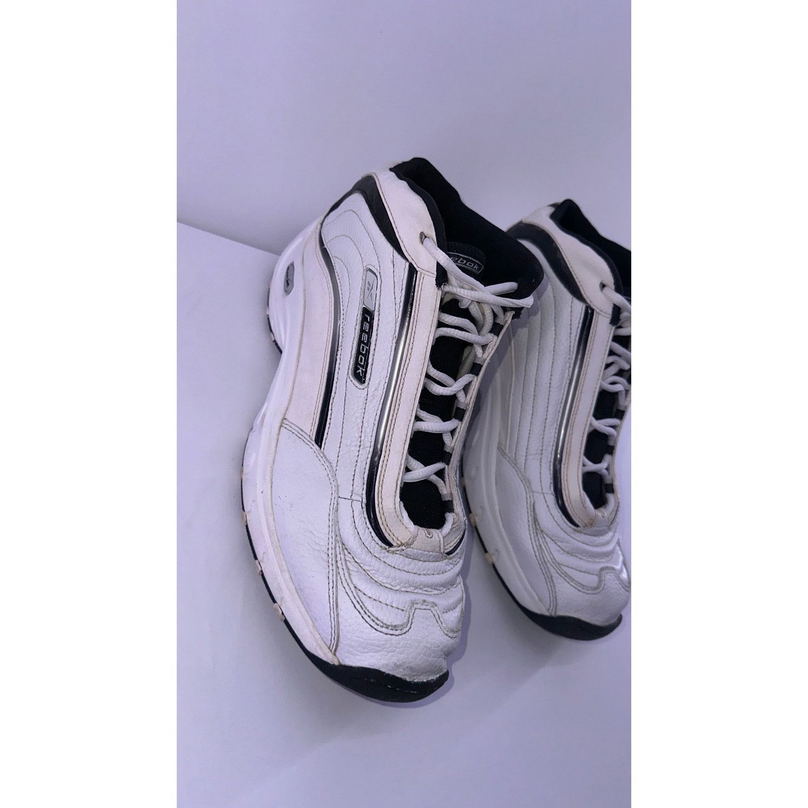Reebok Vintage Reebok DWX White Hightop Shoes Size 12 Men Size US 12 / EU 45 - 7 Thumbnail