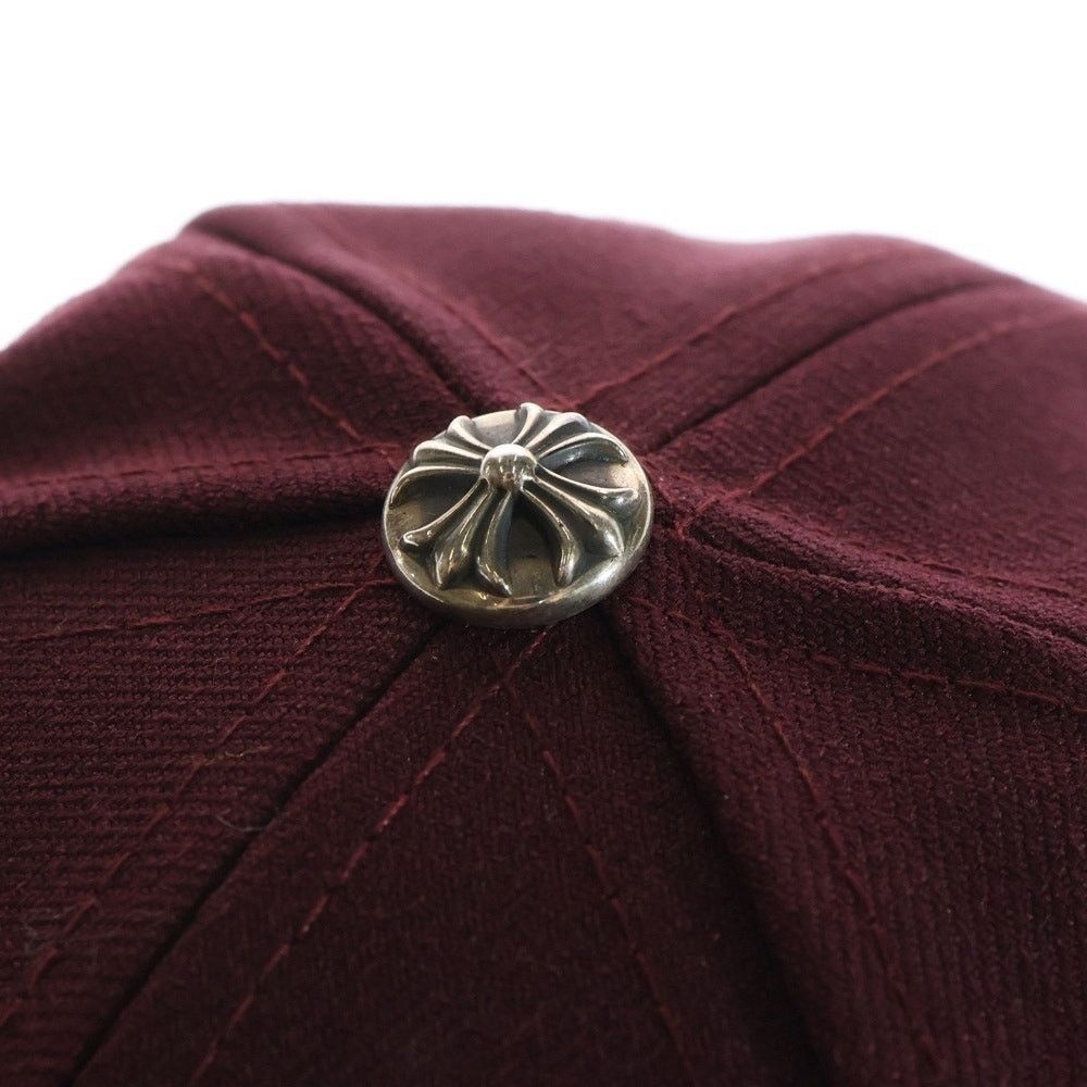 Chrome Hearts Chrome Hearts CH Embroidery Baseball Hat Bordeaux Size ONE SIZE - 6 Thumbnail