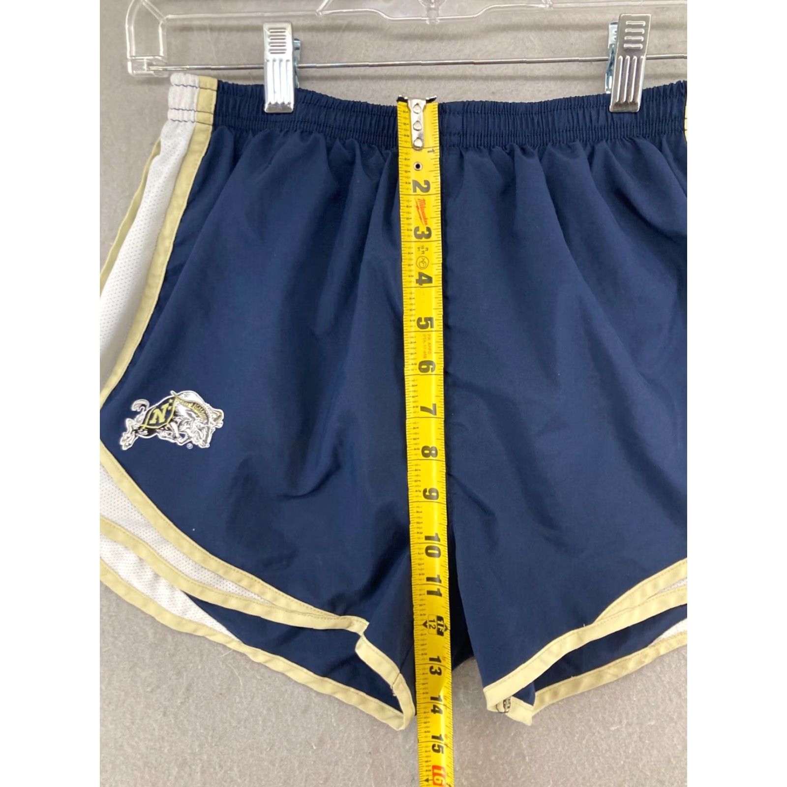 Nike Nike Dri Fit Womens Shorts Medium Athletic Blue US Navy Lined Running Size 32" / US 10 / IT 46 - 4 Thumbnail