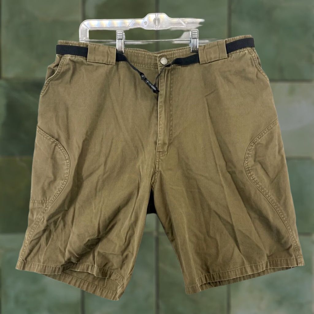 Vintage REI Mens Shorts Bermuda XL Brown Cotton Front Flat 9in Inseam Regular Comfort Pockets Outdoor Vintage No Men Size US 36 / EU 52 - 1 Thumbnail
