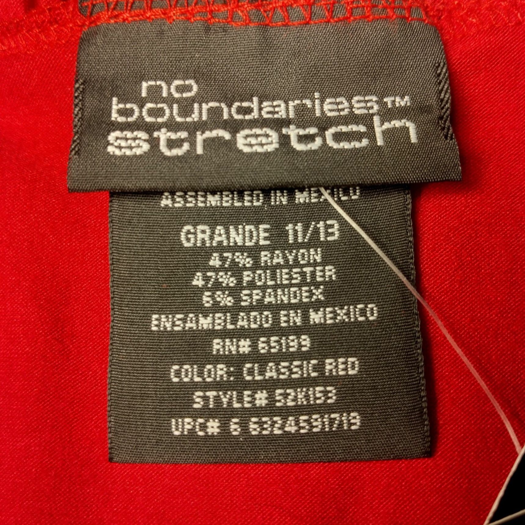 Vintage VINTAGE No Boundaries Shirt Women L Red V-Neck Knit Long Sleeve Ruffle NOS Y2K Vintage Shirts Womens L Red Size L / US 10 / IT 46 - 5 Thumbnail