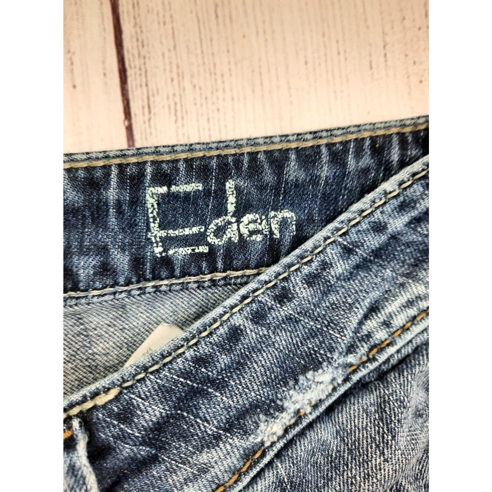Silver Jeans Co. Women's Silver Jeans Eden Flare Thick-Stitch Flare Leg Med Wash 29x31 Size 29" - 5 Thumbnail