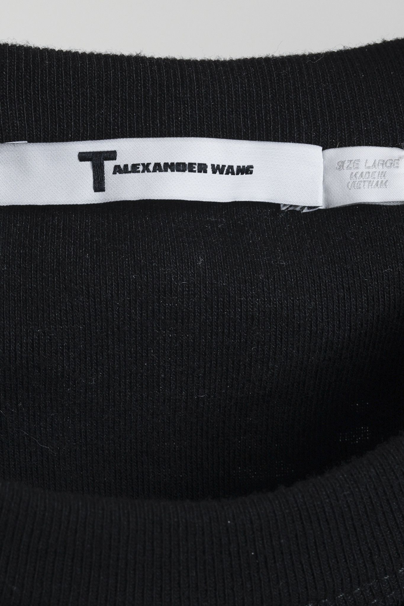 T by Alexander Wang Alexander Wang Black Mesh Tank Top Size L / US 10 / IT 46 - 4 Thumbnail