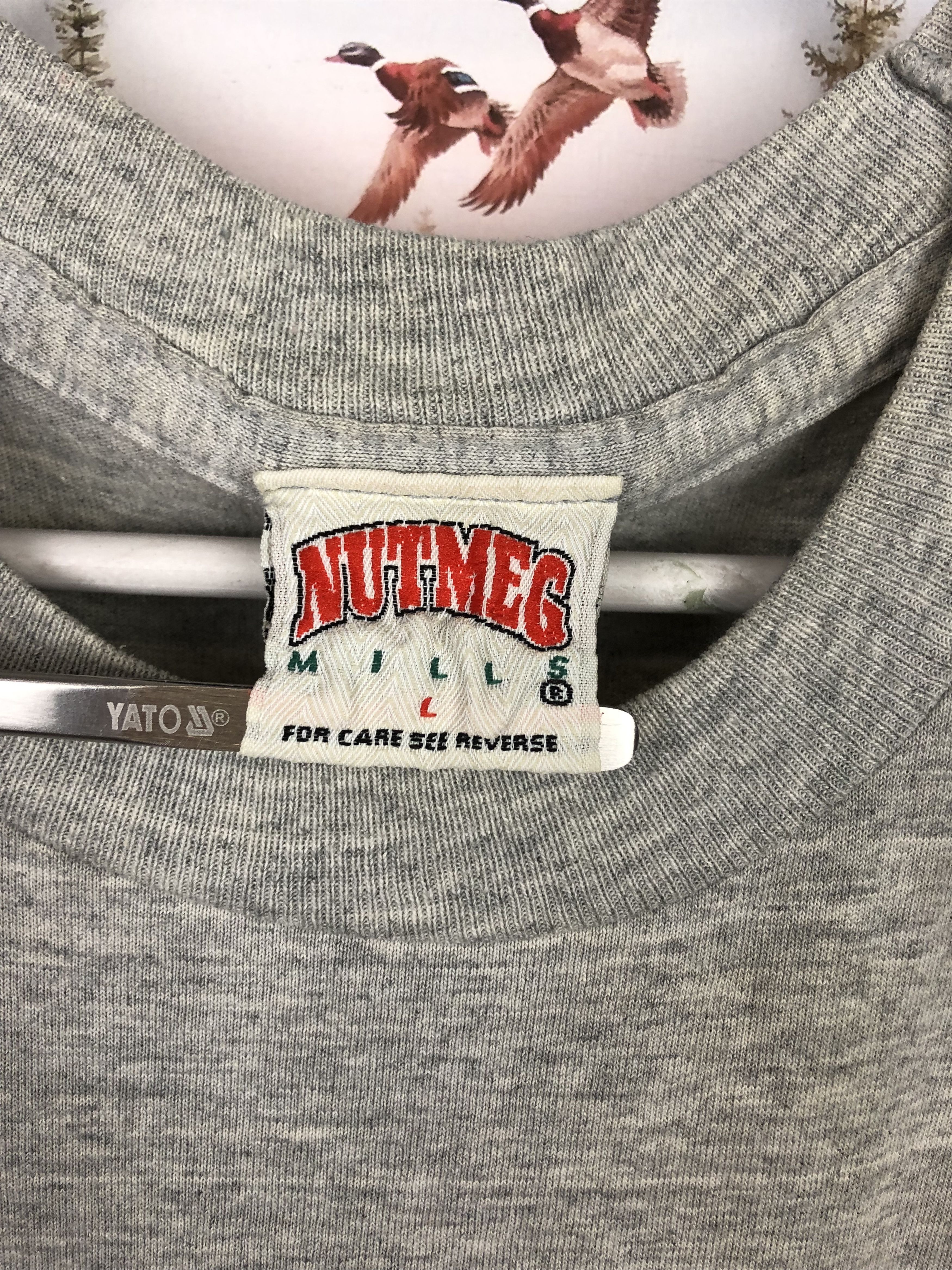 Nutmeg Vintage 90's Nutmeg Georgetown Hoyas Shirt Tee University Size US L / EU 52-54 / 3 - 7 Thumbnail