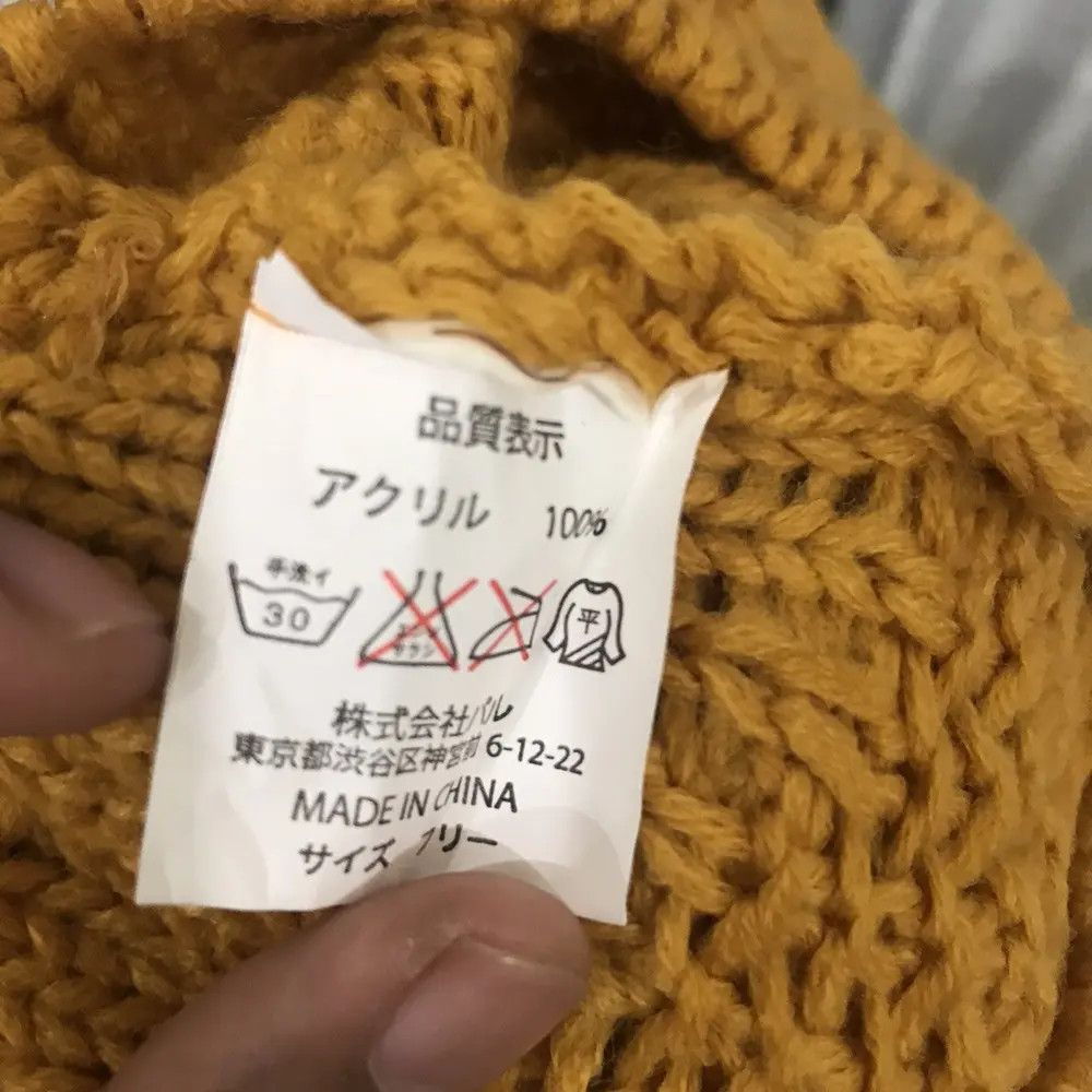 Japanese Brand Japanese Brand Knit Beanie Hat Size ONE SIZE - 4 Thumbnail