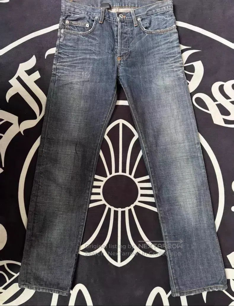 Dior Dior Washed cat's claw, ghost claw denim jeans i Size US 29 - 1 Thumbnail