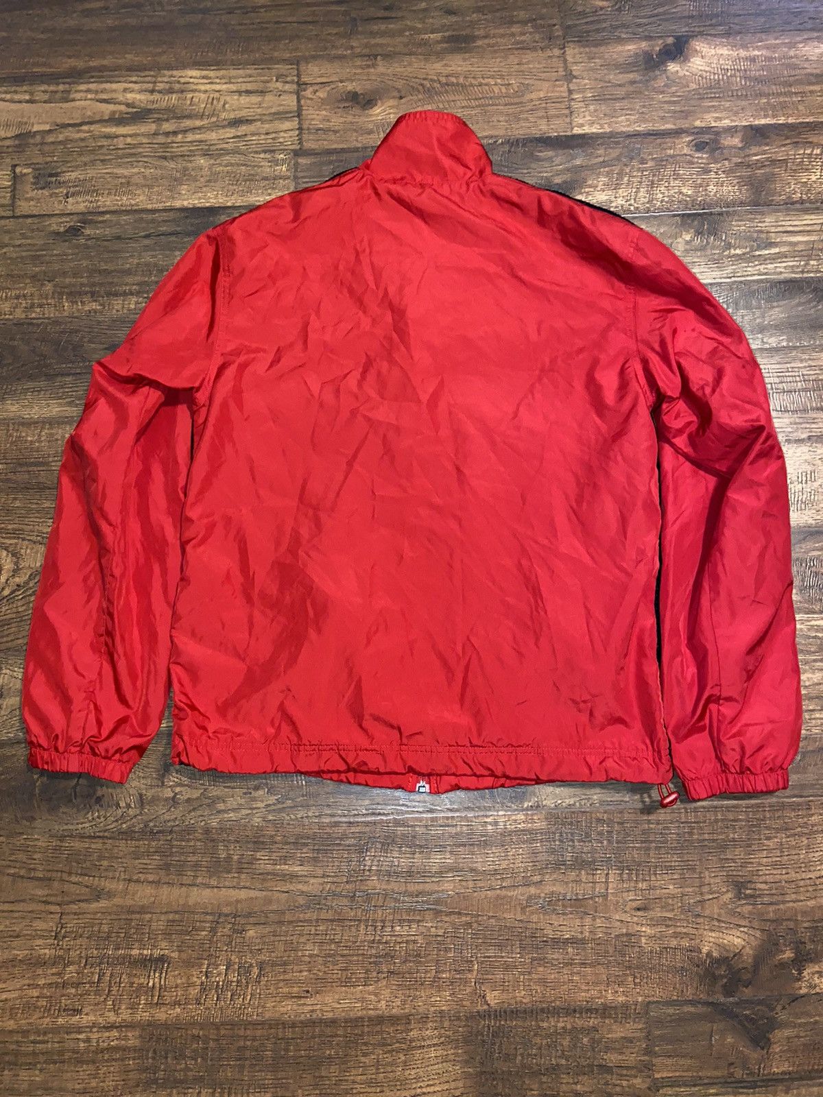Nike Vintage 2000s era red and black nike windbreaker Size US M / EU 48-50 / 2 - 2 Thumbnail