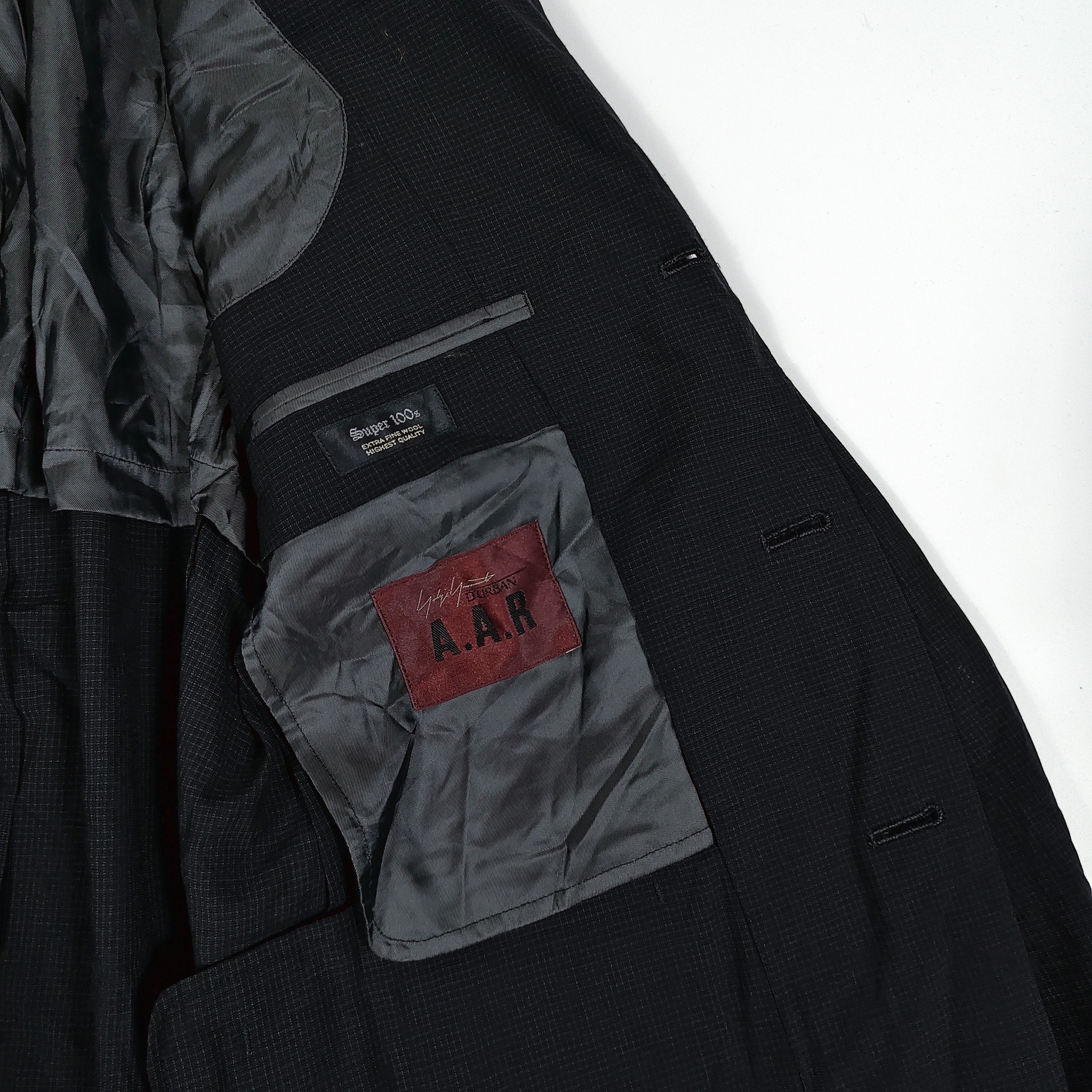 Yohji Yamamoto AW2007 Yohji Yamamoto A.A.R Stand Collar Wool Blazer #A Size US M / EU 48-50 / 2 - 10 Thumbnail