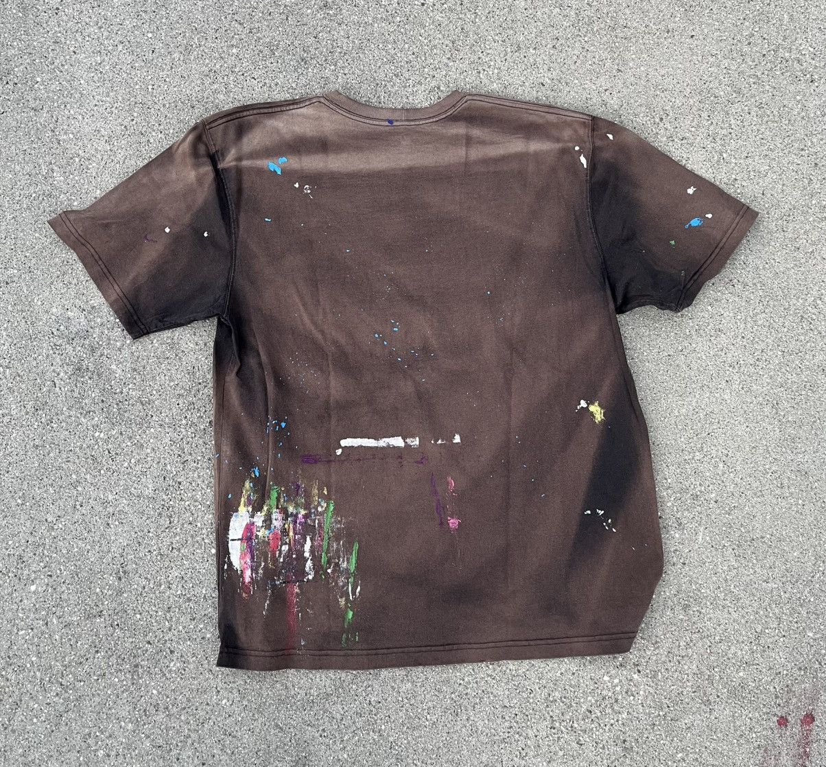 Carhartt Custom Carhartt T-Shirt Sun Fade Thrashed Distressed Pocket Size US L / EU 52-54 / 3 - 2 Thumbnail
