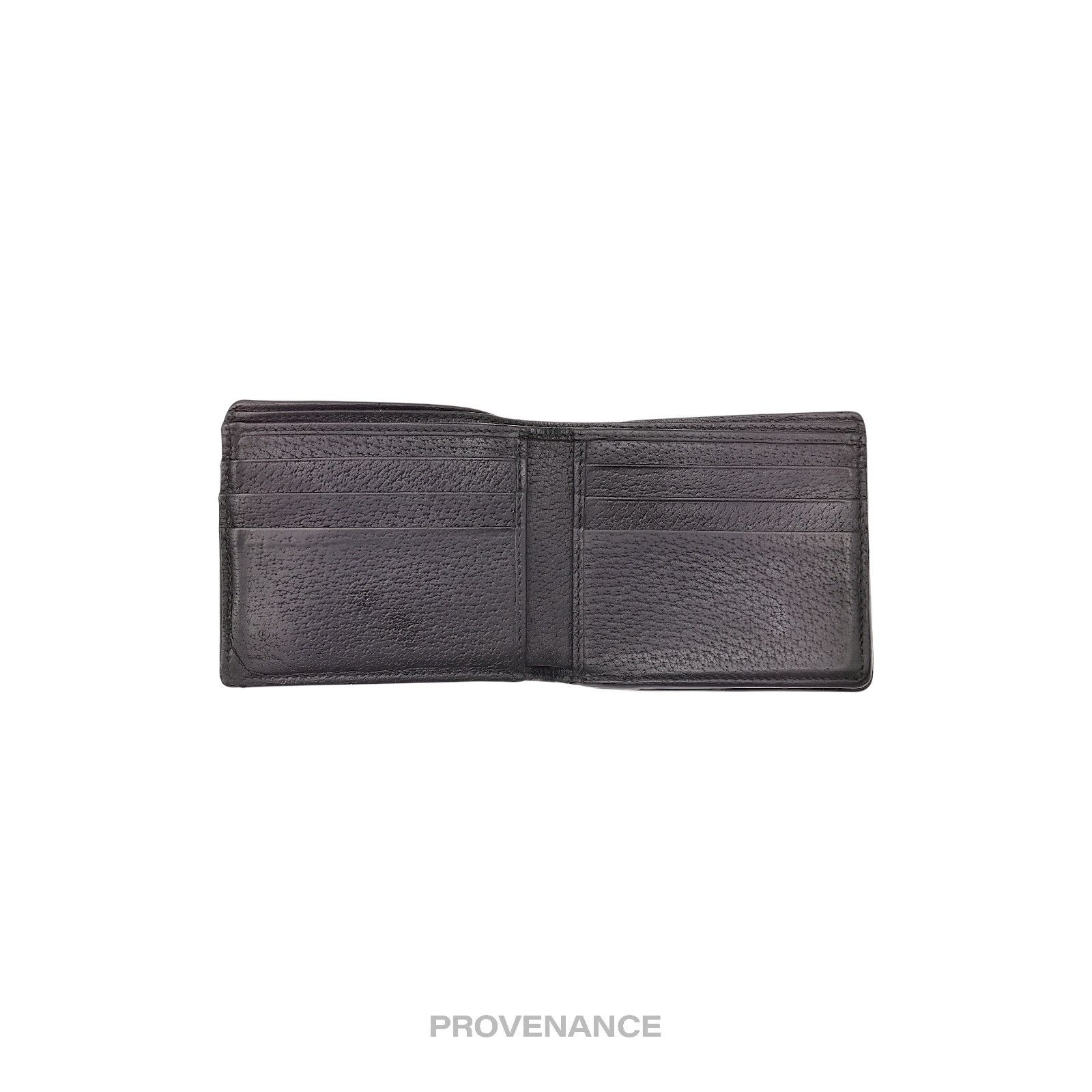 Gucci 🔴 Gucci GG Marmont Snap Bifold Wallet - Black Leather Size ONE SIZE - 6 Thumbnail