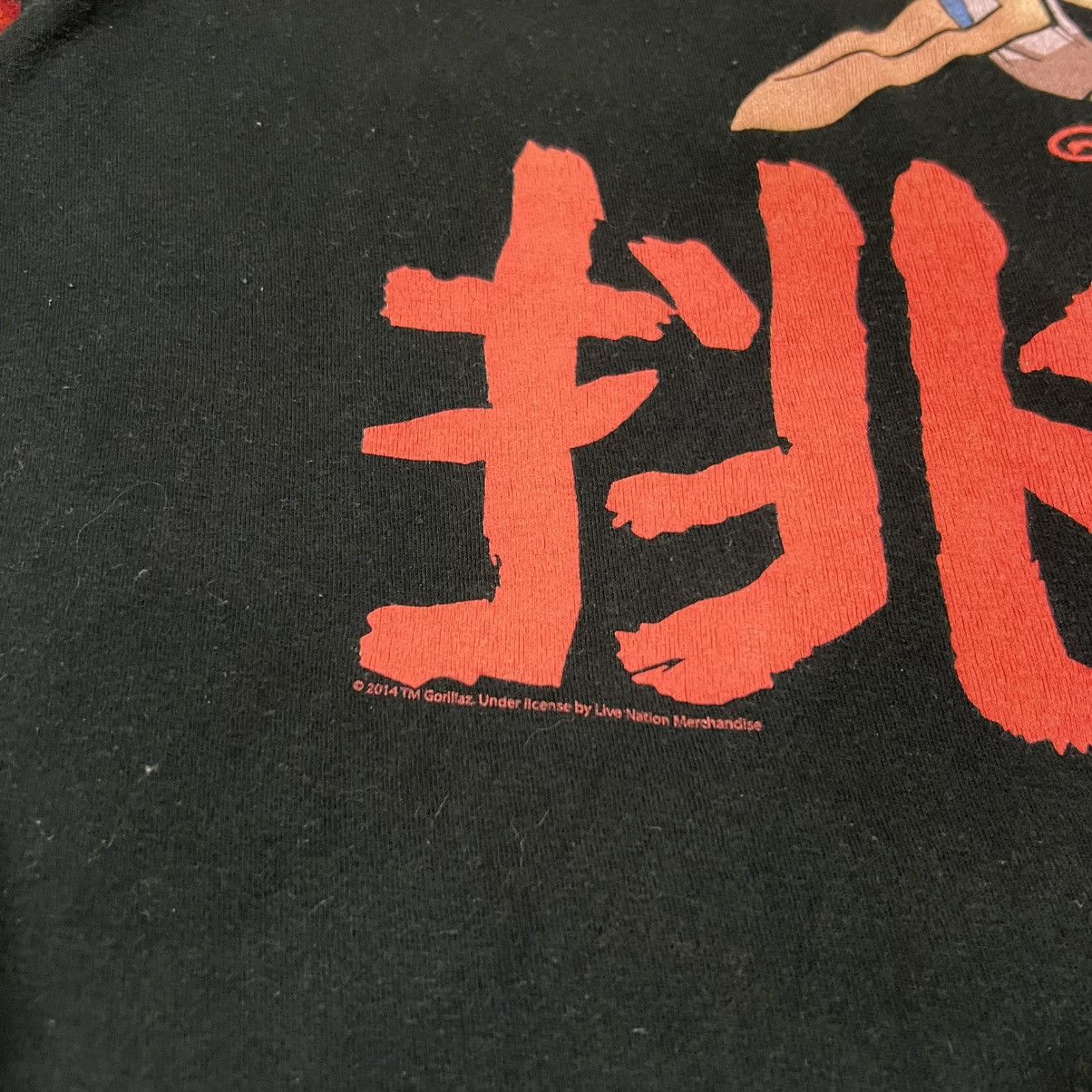 Band Tees Vintage 2014 Gorillaz Band ERD GRUNGE Rare T Shirt Size US L / EU 52-54 / 3 - 10 Thumbnail