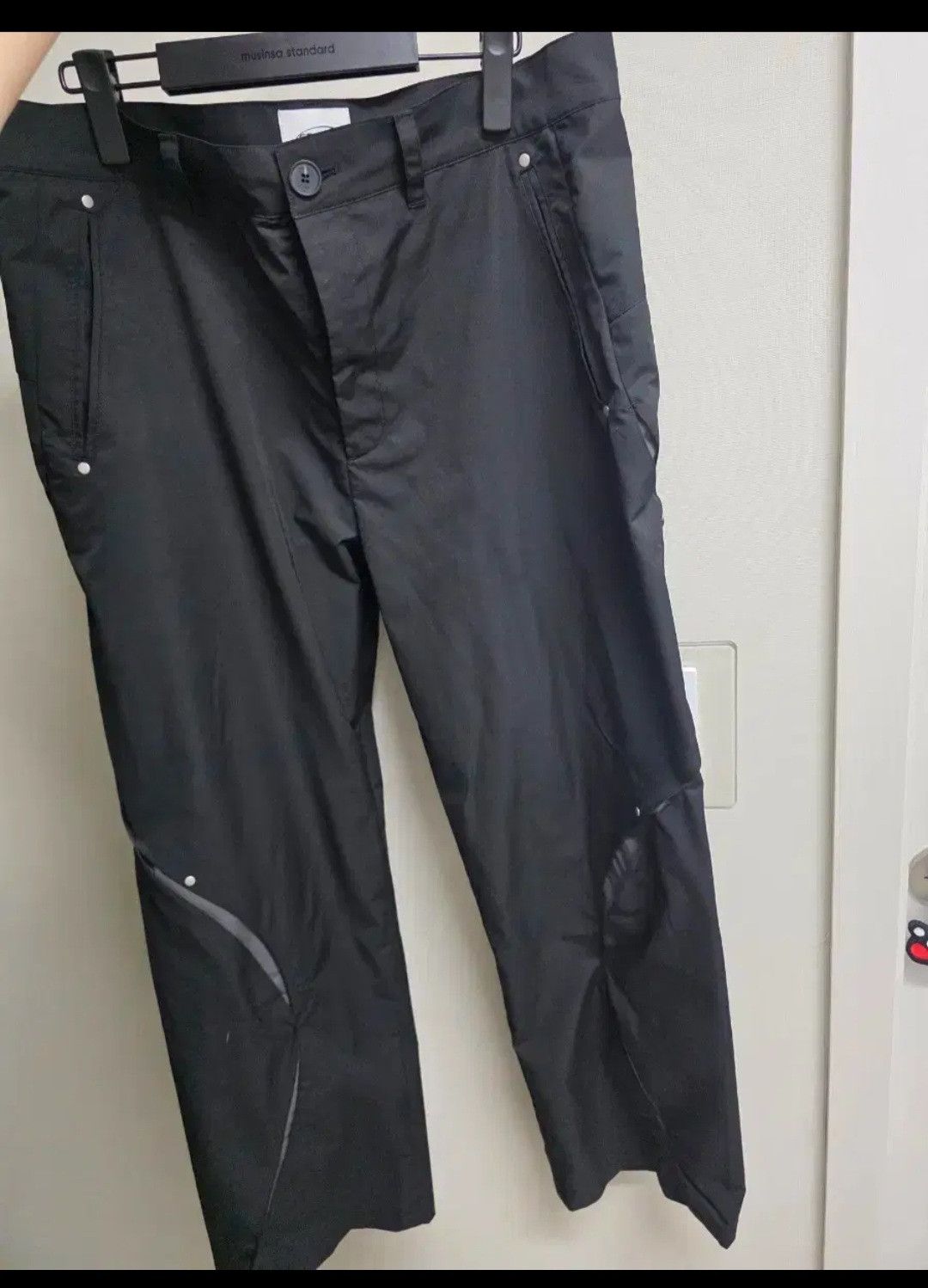 GRAILZ Grailz CIRCLE SLIT TROUSER [BLACK] size 3 Size US 33 - 5 Thumbnail