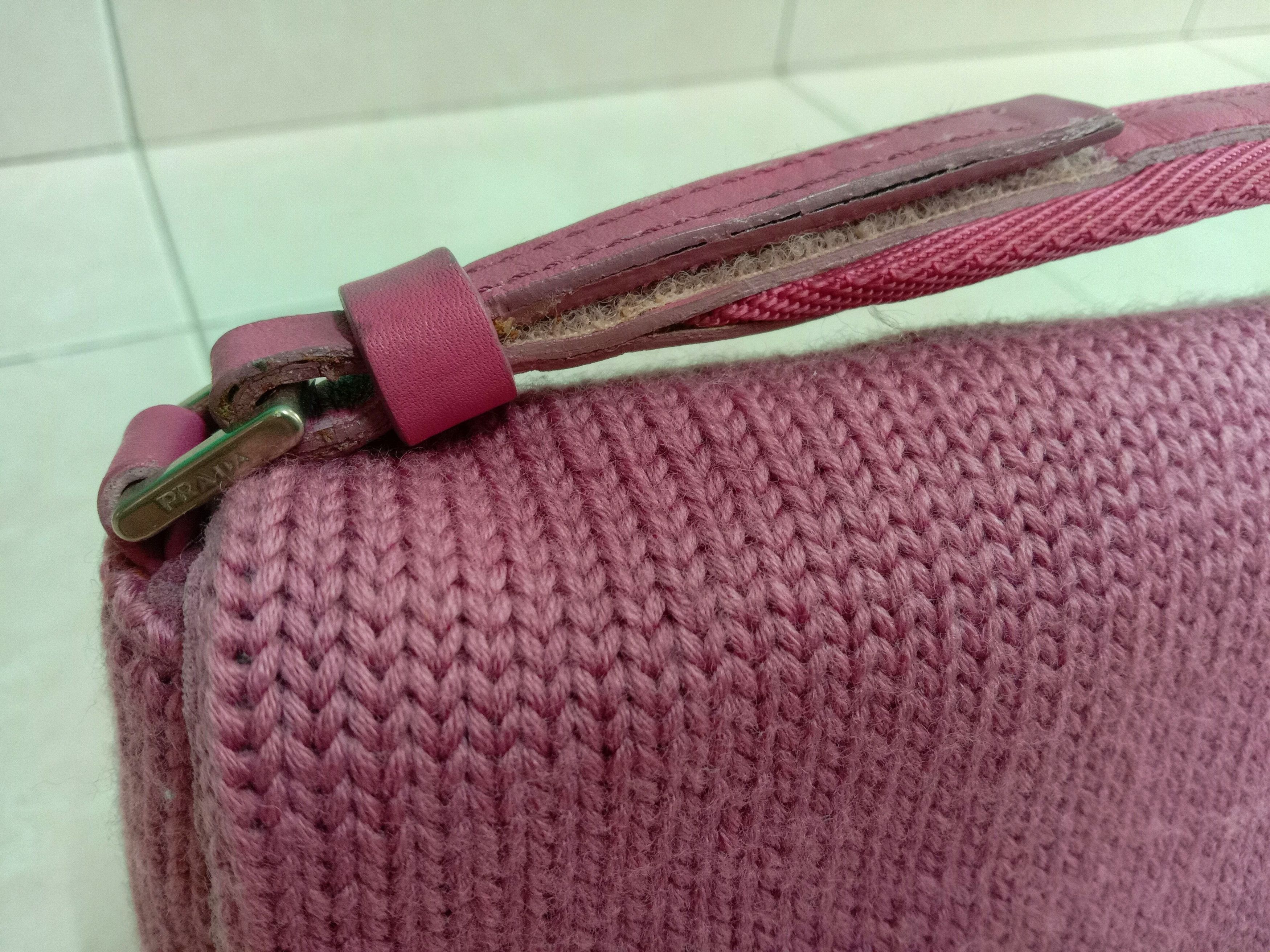 Prada Authentic Prada Baguette Knitwear Bag Size ONE SIZE - 12 Thumbnail