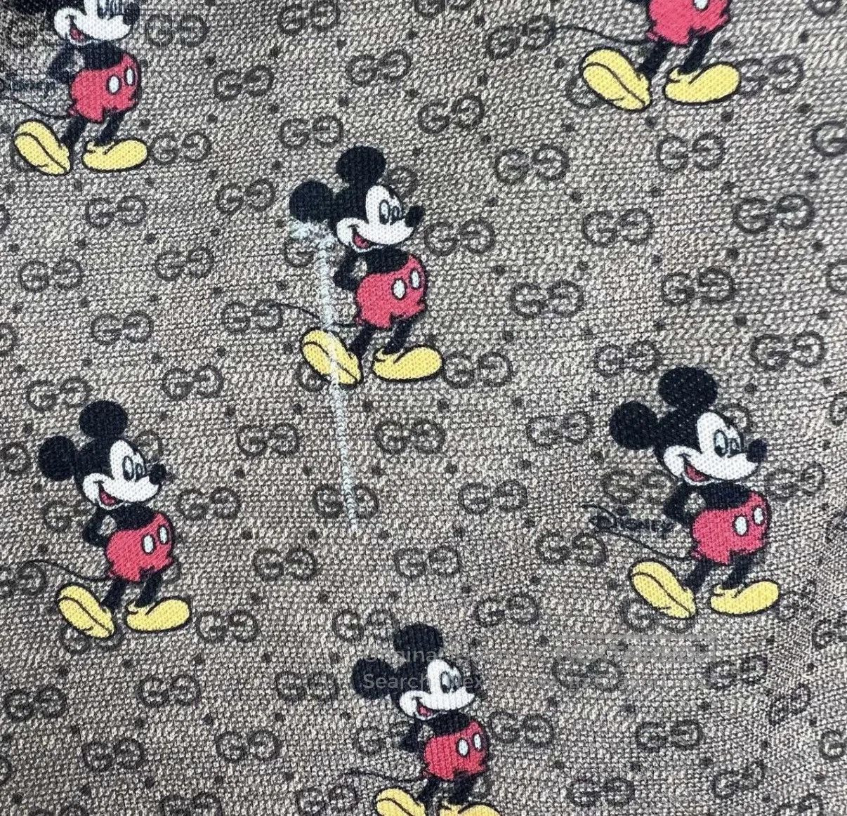Gucci Beige Mickey Print Elastic Waist Jogger Pants Size 32. Size US 32 / EU 48 - 7 Thumbnail
