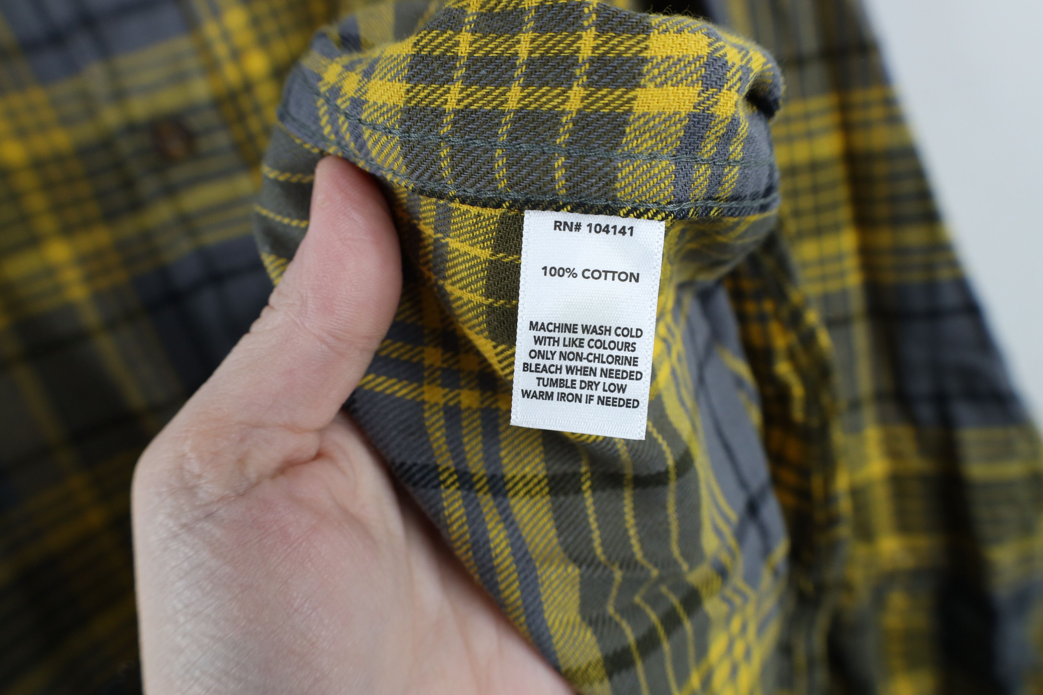 Vintage Deadstock Vintage Y2K Streetwear Button Down Shirt Plaid Size US XXL / EU 58 / 5 - 11 Thumbnail