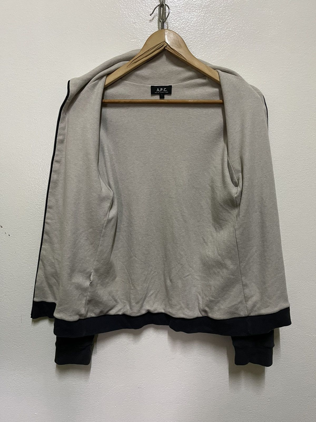 A.P.C. Apc Zipper Sweater Double Layer Size US S / EU 44-46 / 1 - 12 Thumbnail