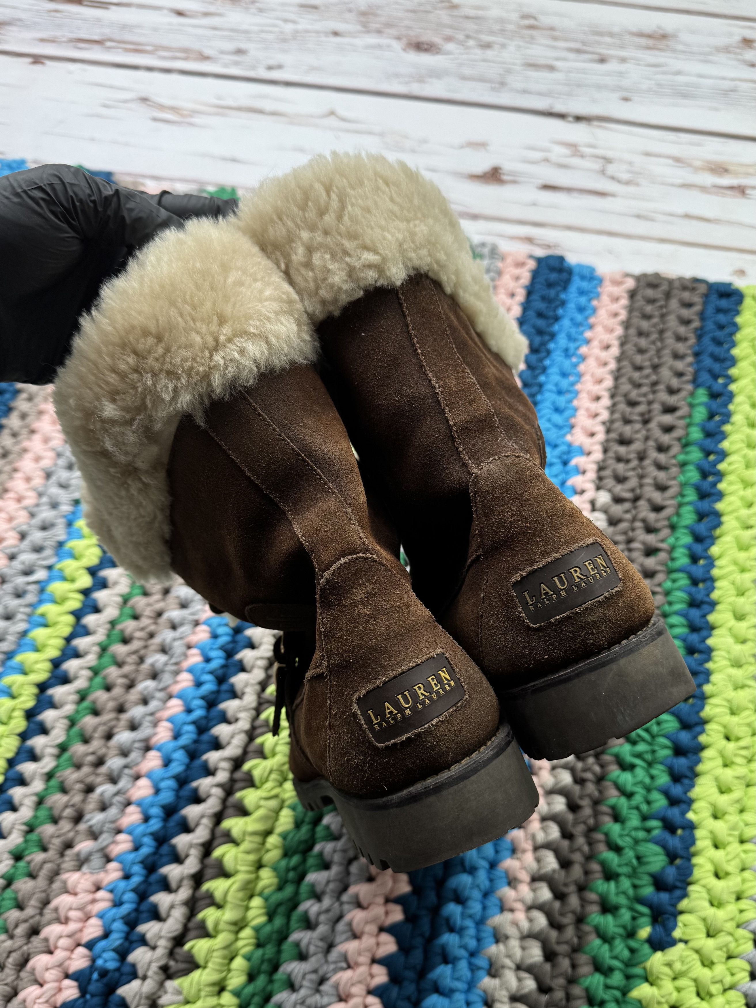 Lauren Ralph Lauren Lauren Ralph Lauren Vintage Suede Boots (V313)(D10) Size US 8 / EU 41 - 8 Thumbnail