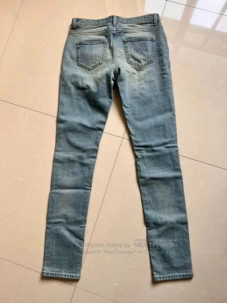 Saint Laurent Paris Saint Laurent Distressed YSL Jeans 28. Size US 28 / EU 44 - 6 Thumbnail