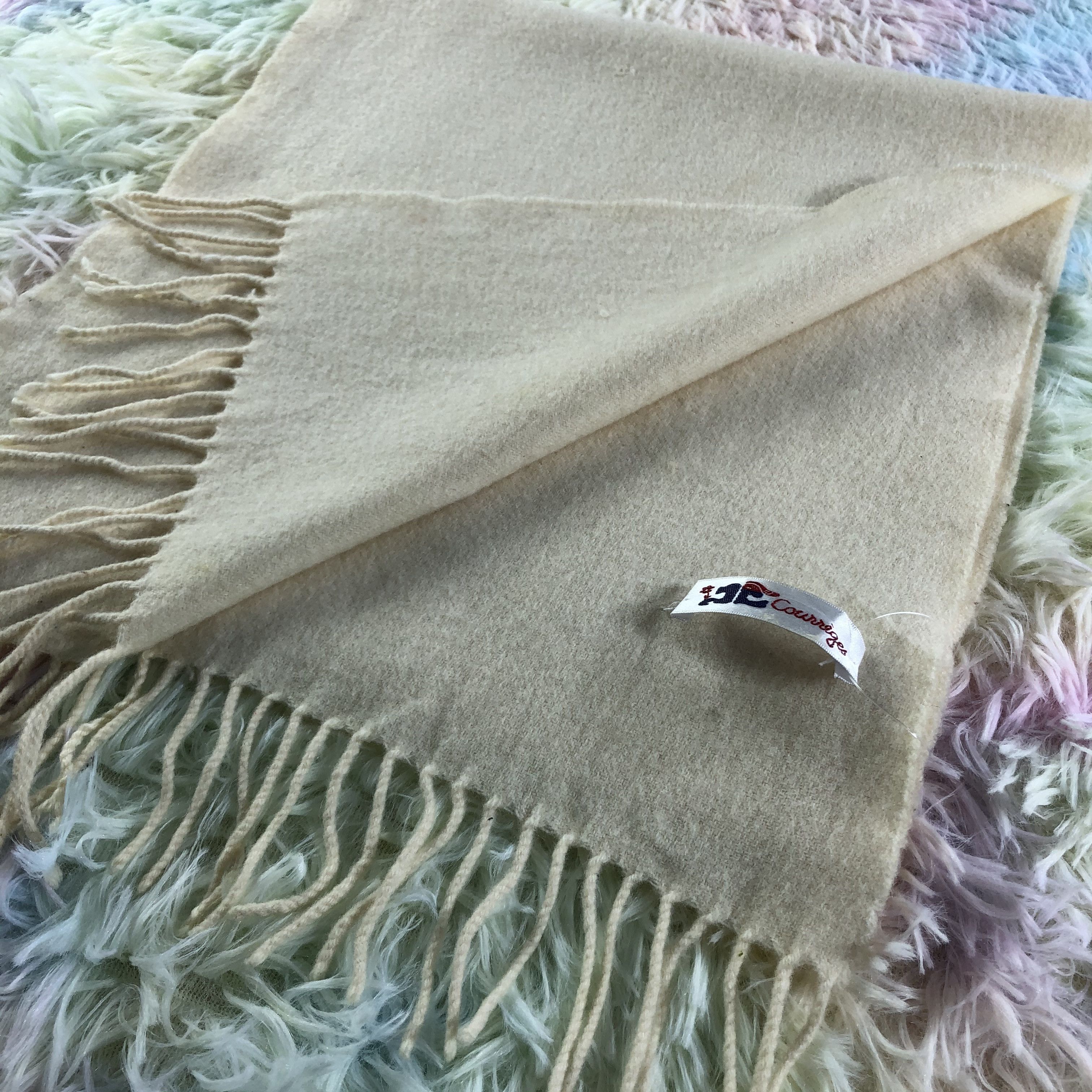 Courreges × Vintage Courreges Scarf / Muffler / Neckwear - KM510 Size ONE SIZE - 4 Thumbnail