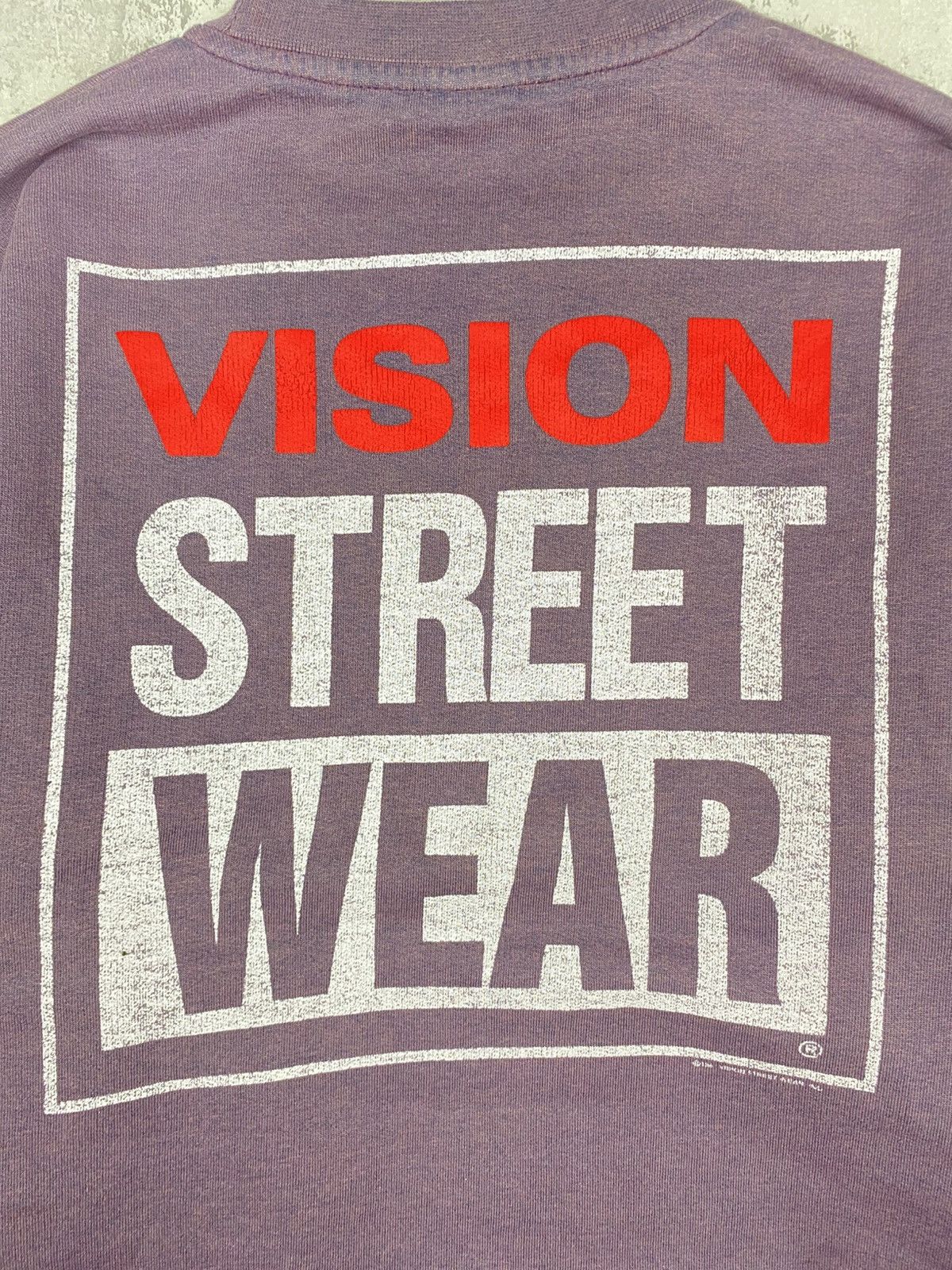 Vision Streetwear Vintage 1982 Vision Street Wear Big Logo Hoodie Size US M / EU 48-50 / 2 - 4 Thumbnail