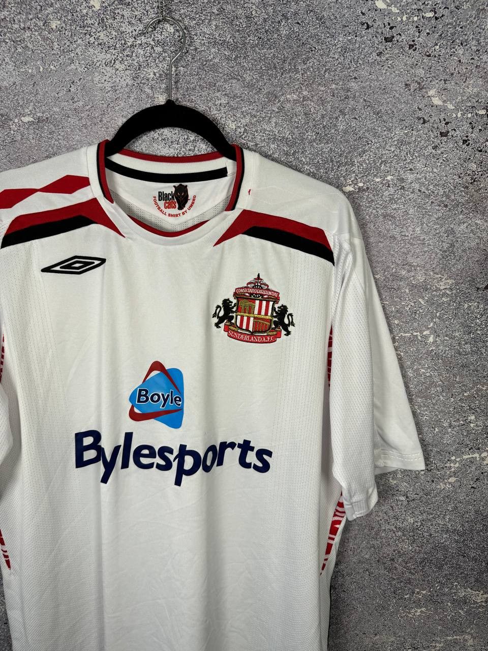 Umbro Sunderland Away Footbal Shirt 2007/08 Umbro Jersey Size US XL / EU 56 / 4 - 2 Thumbnail