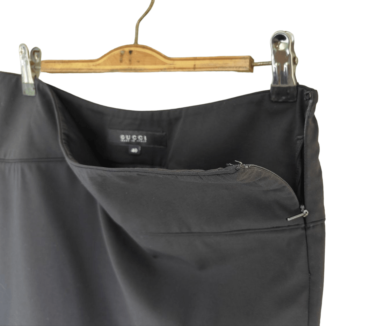 Gucci Gucci Black Skirt Size 29" - 4 Thumbnail