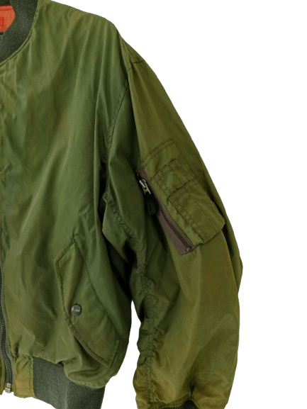 Vintage Vintage MA-1 Flyers Thrashed Reversible Jacket Bomber Size US L / EU 52-54 / 3 - 4 Thumbnail