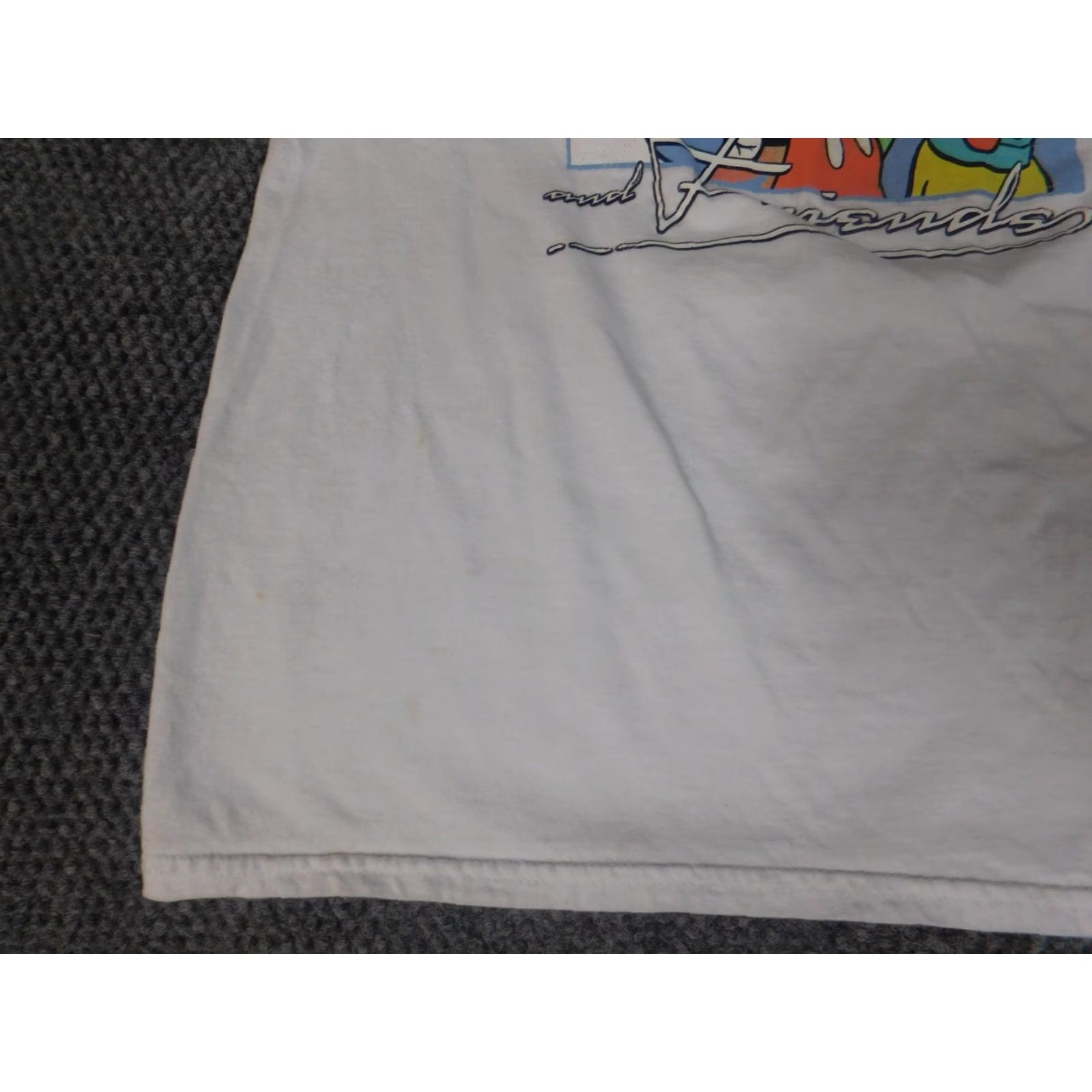 Disney Disney Mickey Mouse Womens T-Shirt Shirt L White Short Sleeve Crew Neck Pocket Knit 100% Cotton Casual Modern Basic All Seasons Size L / US 10 / IT 46 - 4 Thumbnail