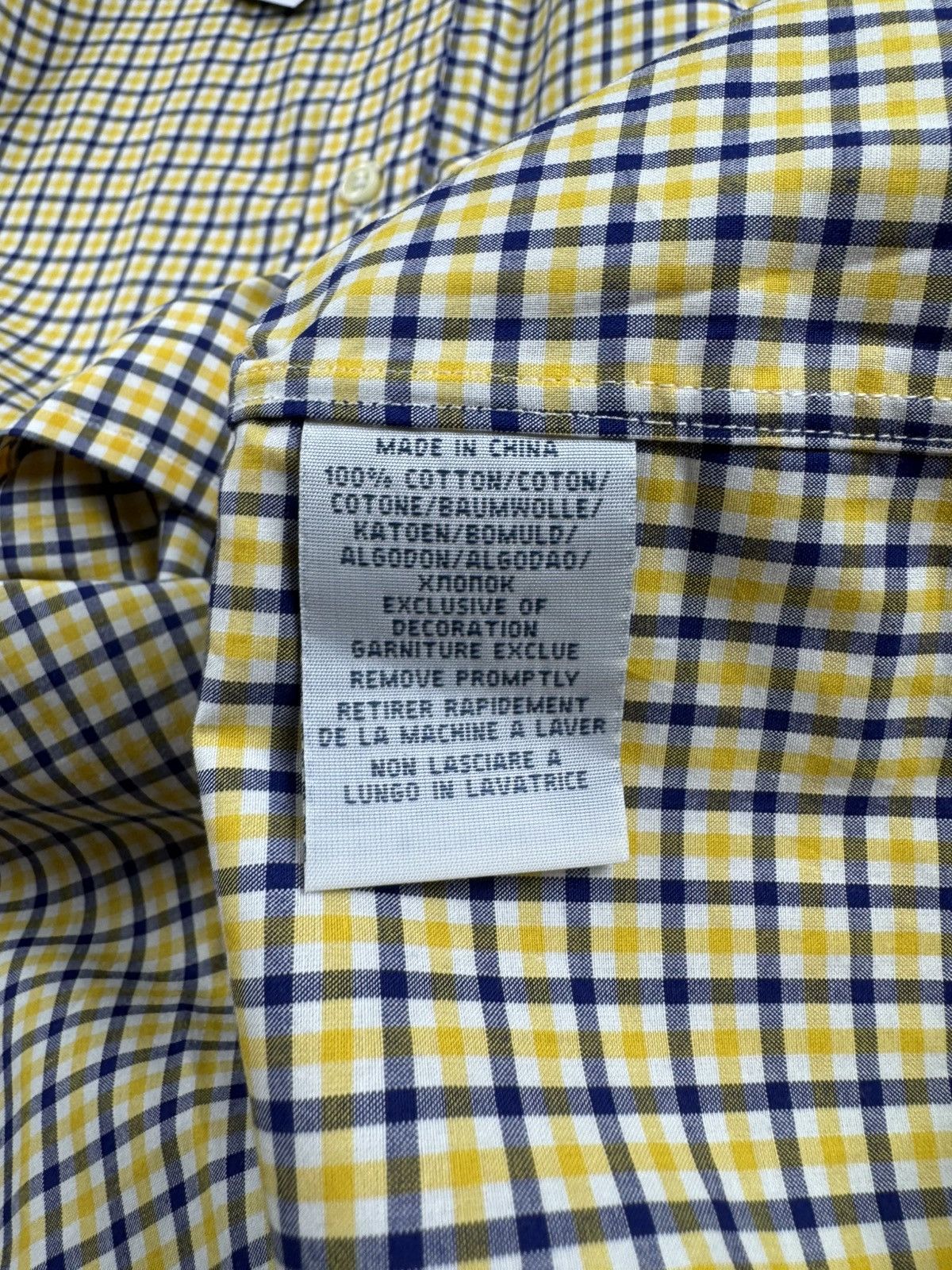 Polo Ralph Lauren NEW Polo Ralph Lauren Classic Fit Checked 2XL Suit Yellow Long Sleeve Shirt Size US XXL / EU 58 / 5 - 12 Thumbnail