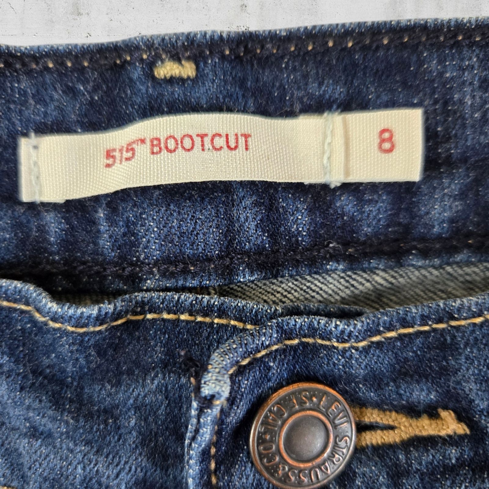 Levi's Levis 515 Dark Wash Bootcut Jeans Size 8 Size 30" / US 8 / IT 44 - 5 Thumbnail