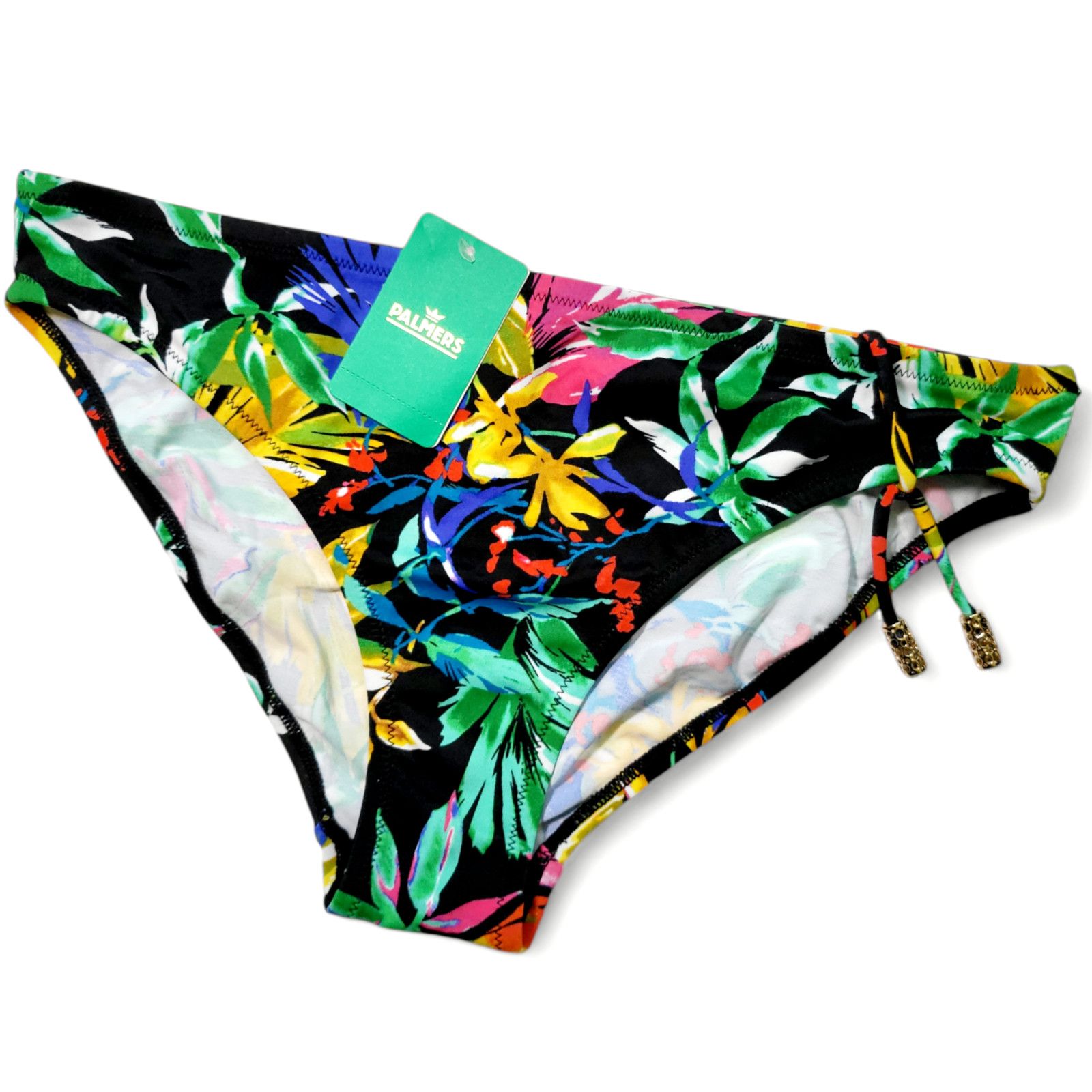 Other NWT PALMERS Fantasy Leaves Tropical Bikini Bottom Gold Drop Size 30" / US 8 / IT 44 - 1 Thumbnail