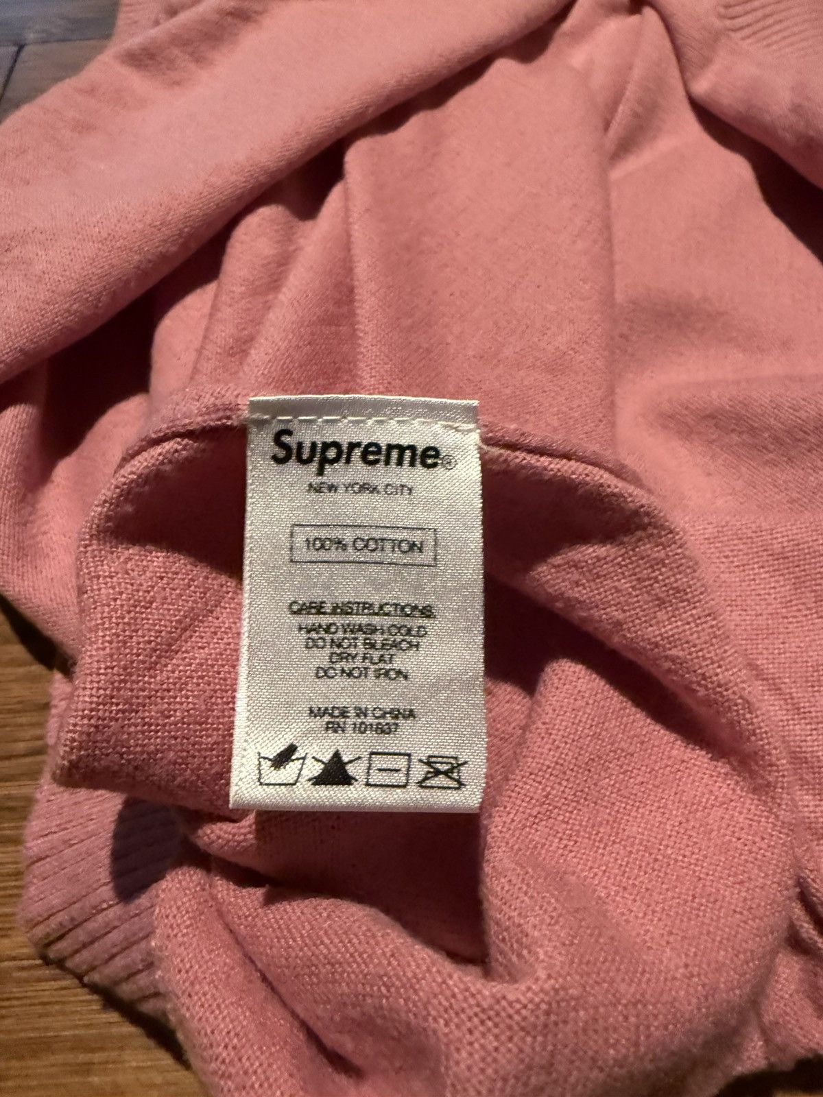 Supreme Supreme SS17 pink knit polo Size US M / EU 48-50 / 2 - 5 Thumbnail